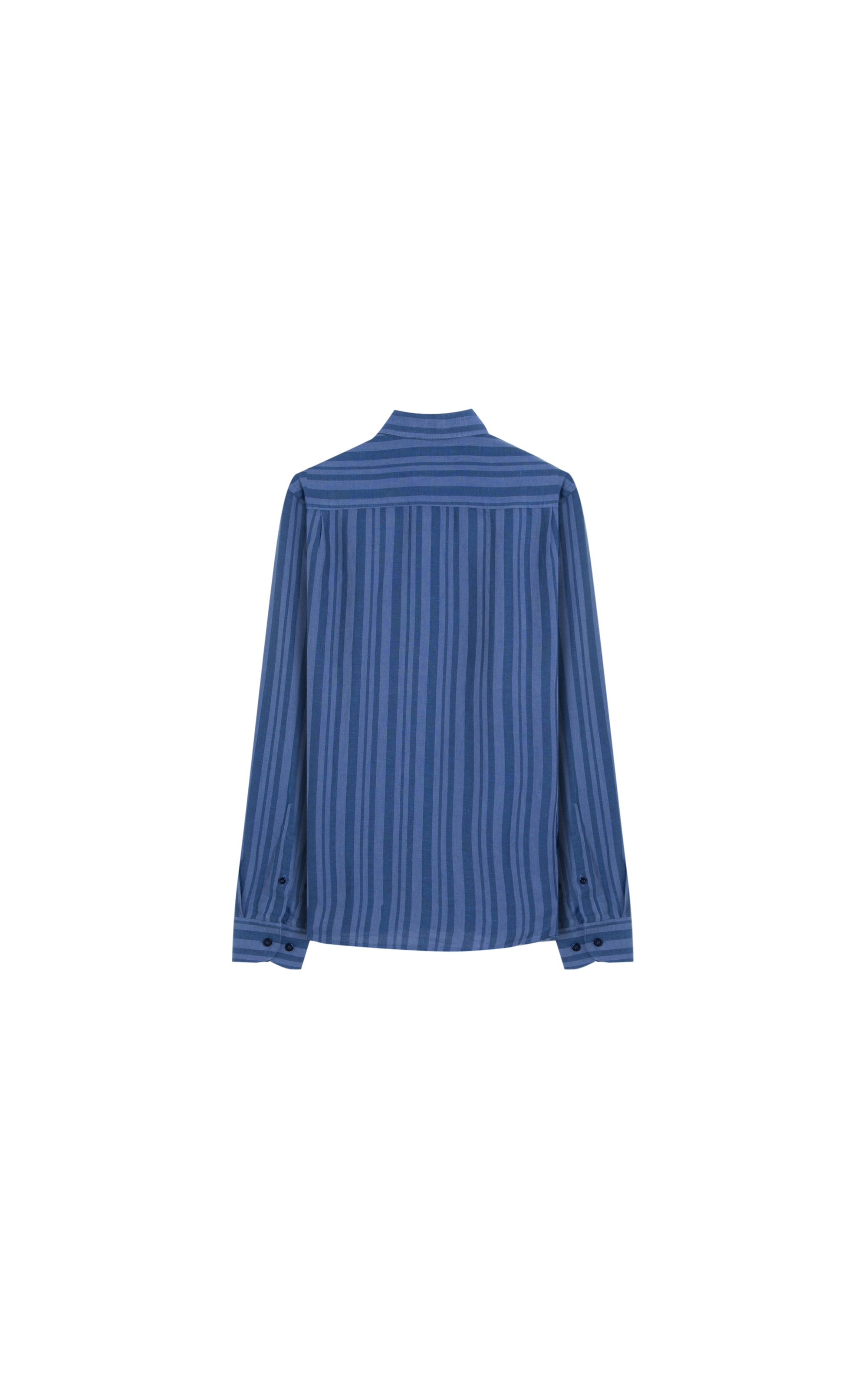 Camisa Linho  Liso Marinho