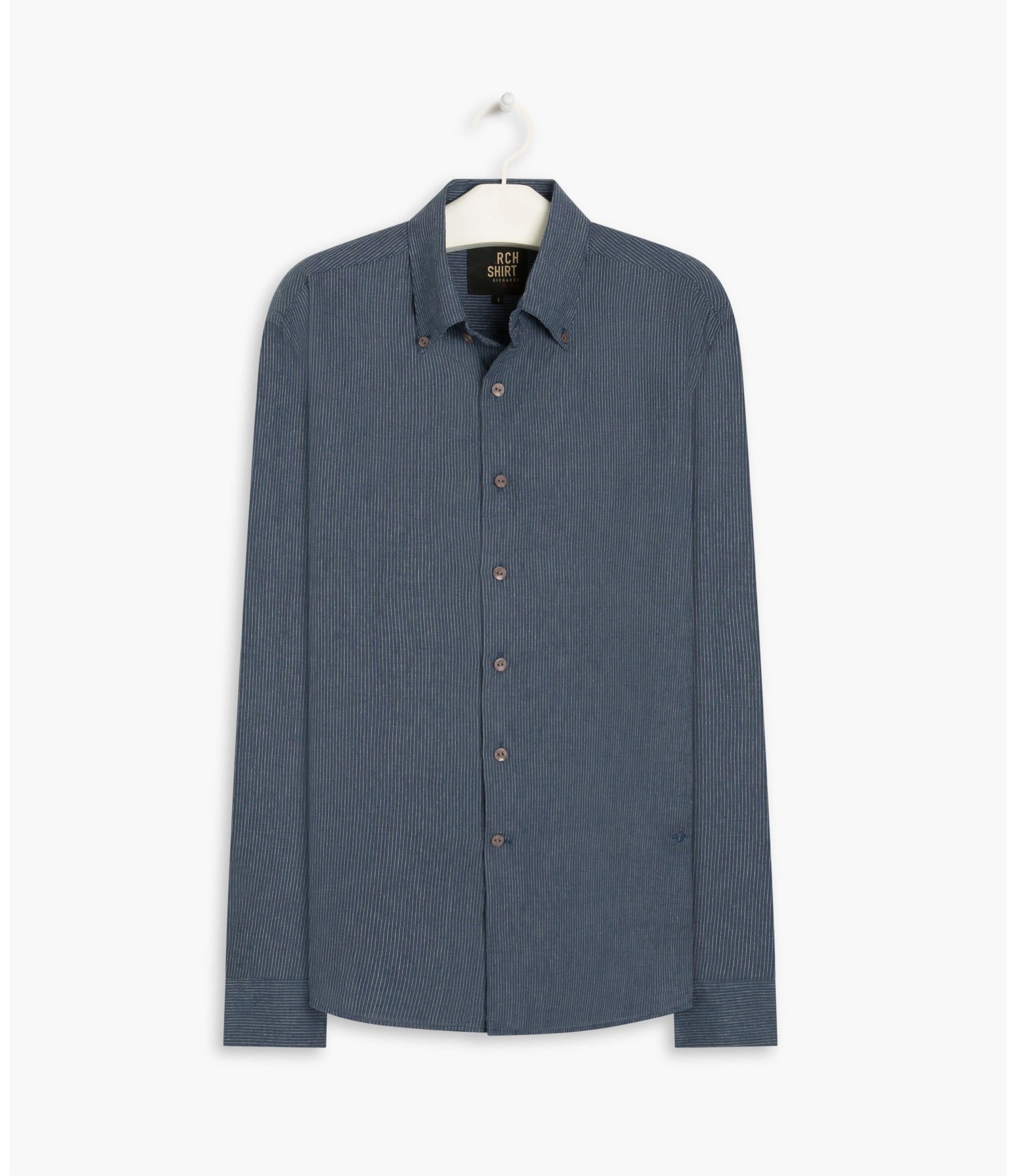 Camisa Linho  Listrada Daniel Ml Marinho