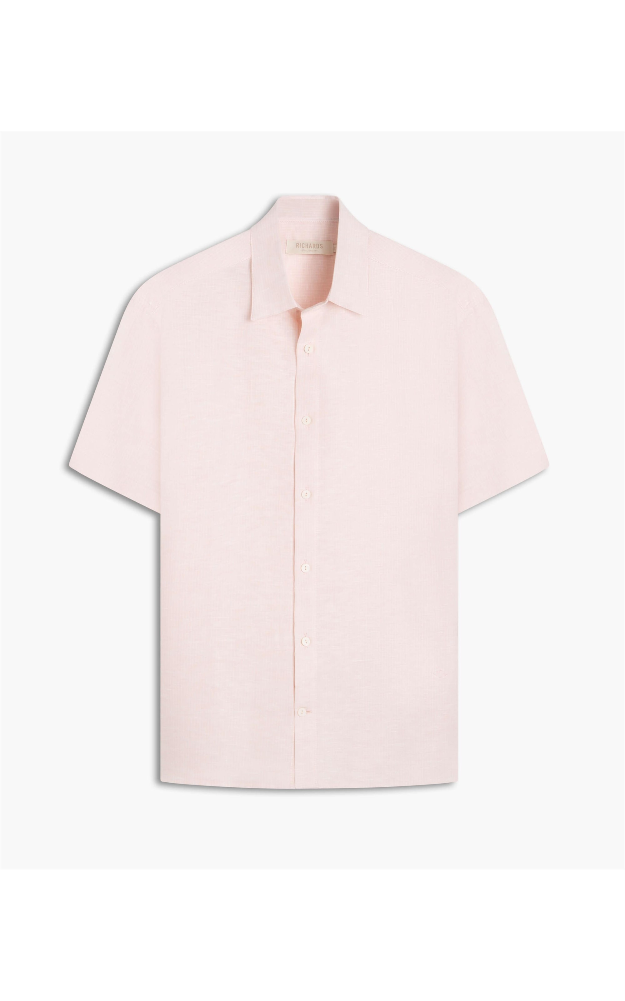 Camisa Linho  Listrado Roma Rosa