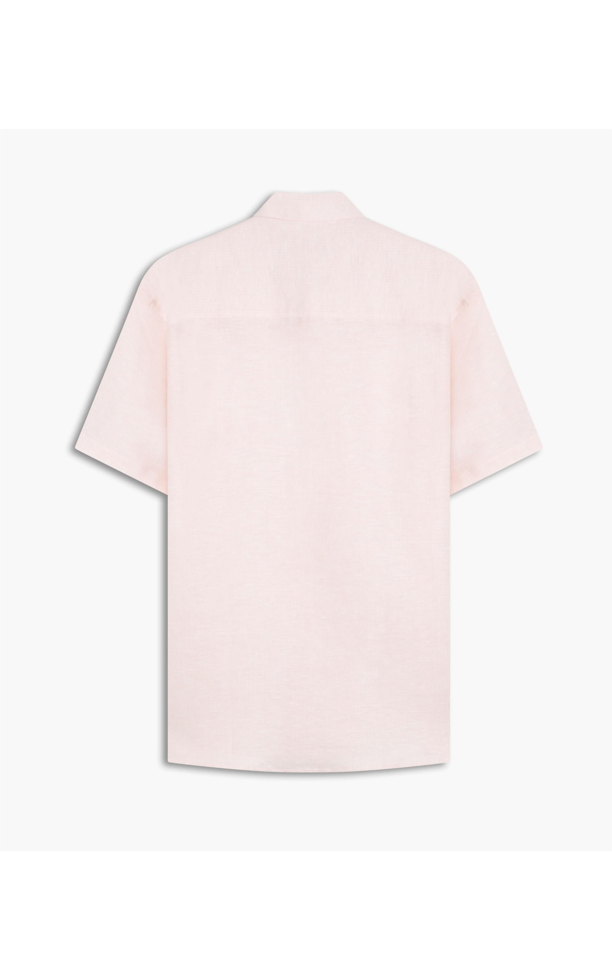 Camisa Linho  Listrado Roma Rosa