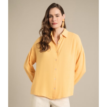Camisa Linho  Lua Amarelo