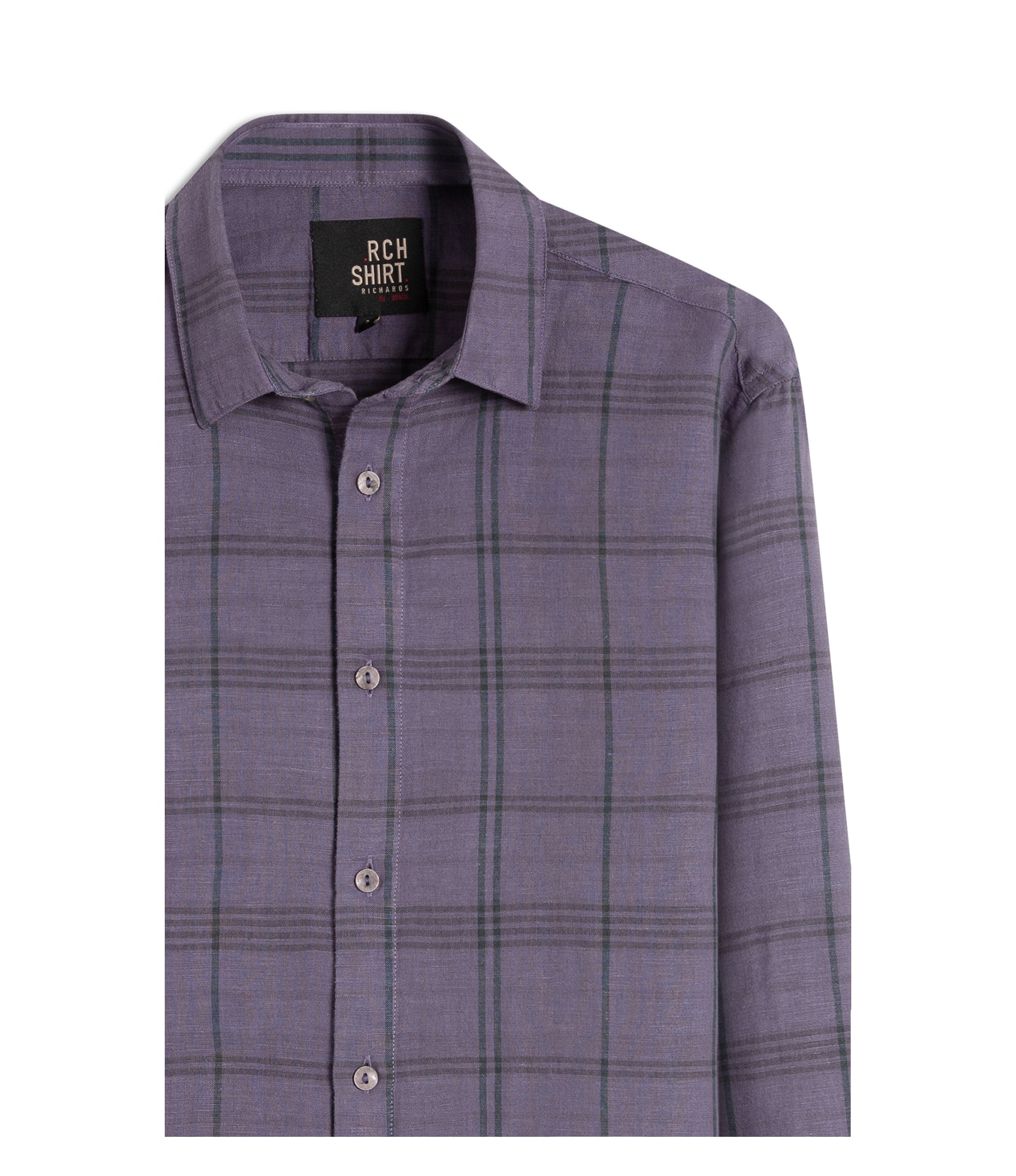 Camisa Linho  Lucas Ml Misty