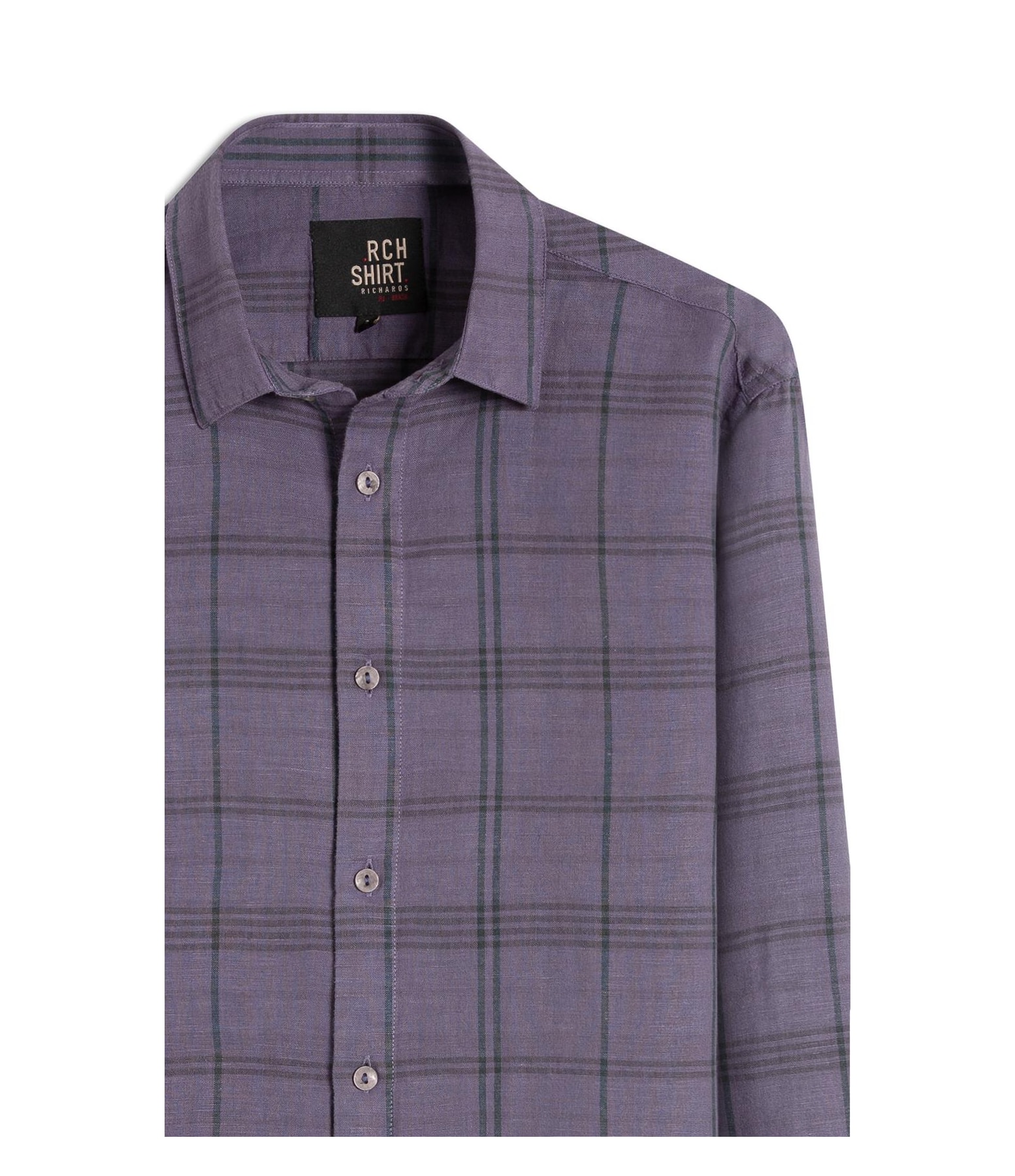Camisa Linho  Lucas Ml Misty