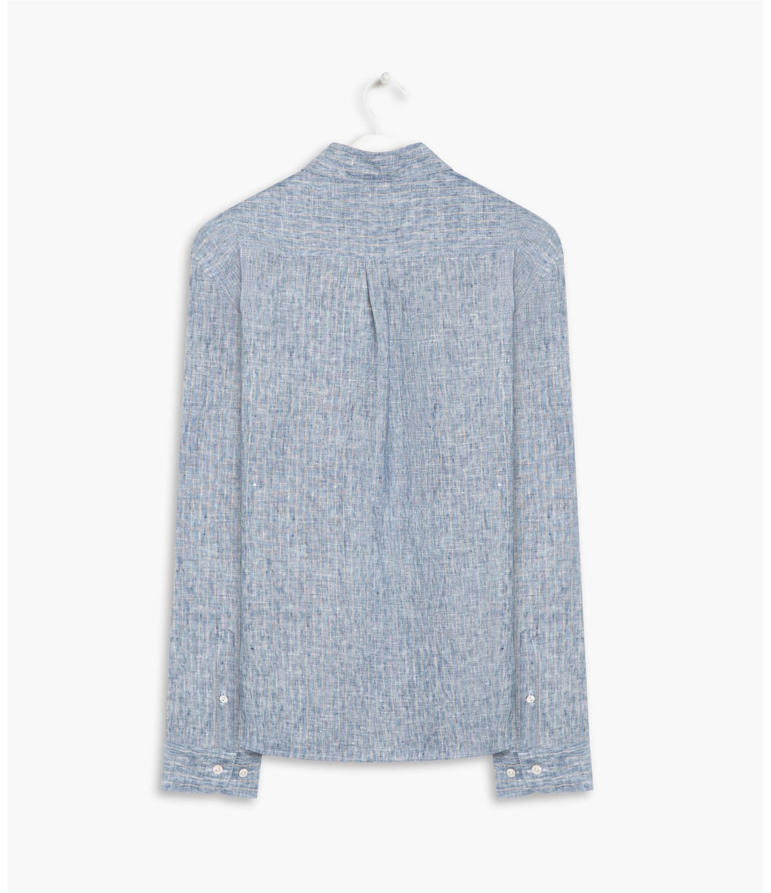 Camisa Linho  Marcio Azul Claro
