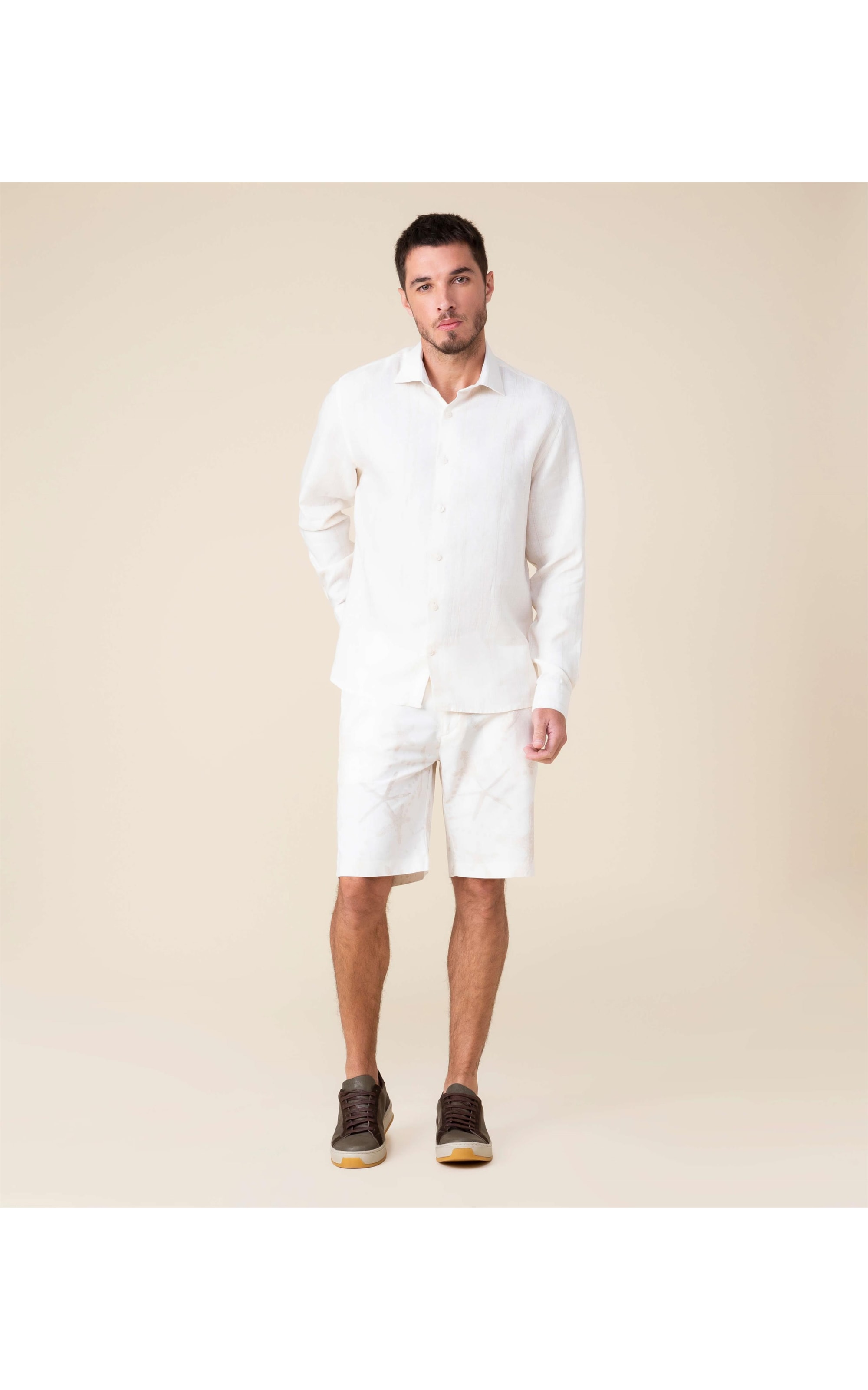 Camisa Linho  Miguel Amarelo