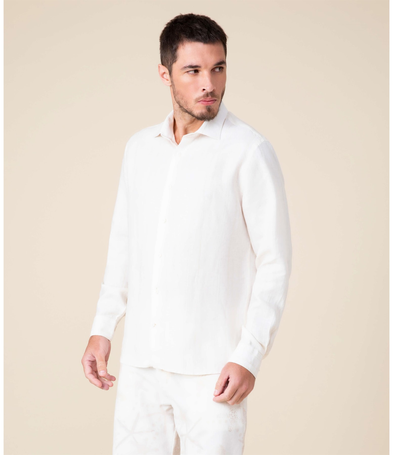 Camisa Linho  Miguel Amarelo