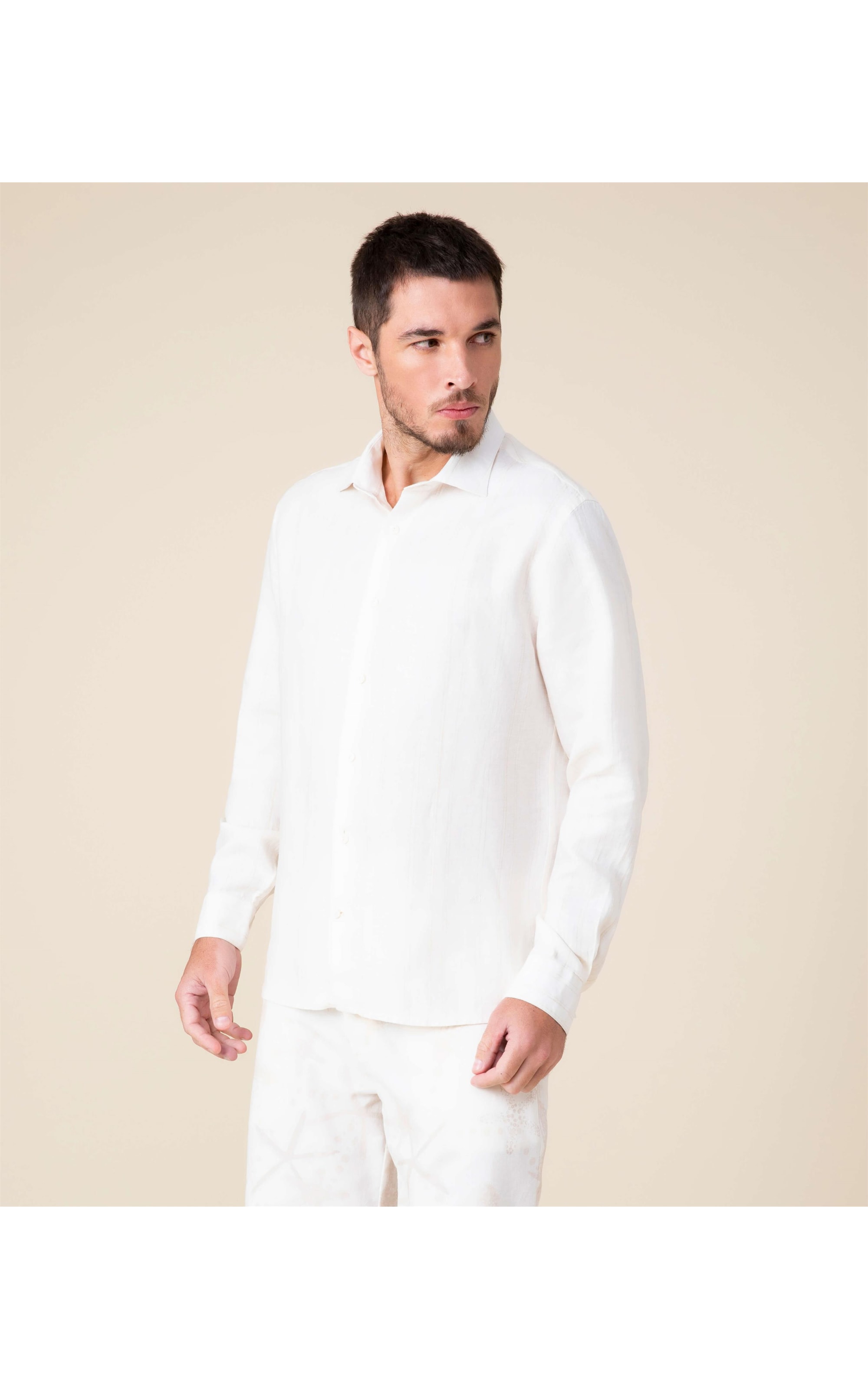 Camisa Linho  Miguel Amarelo