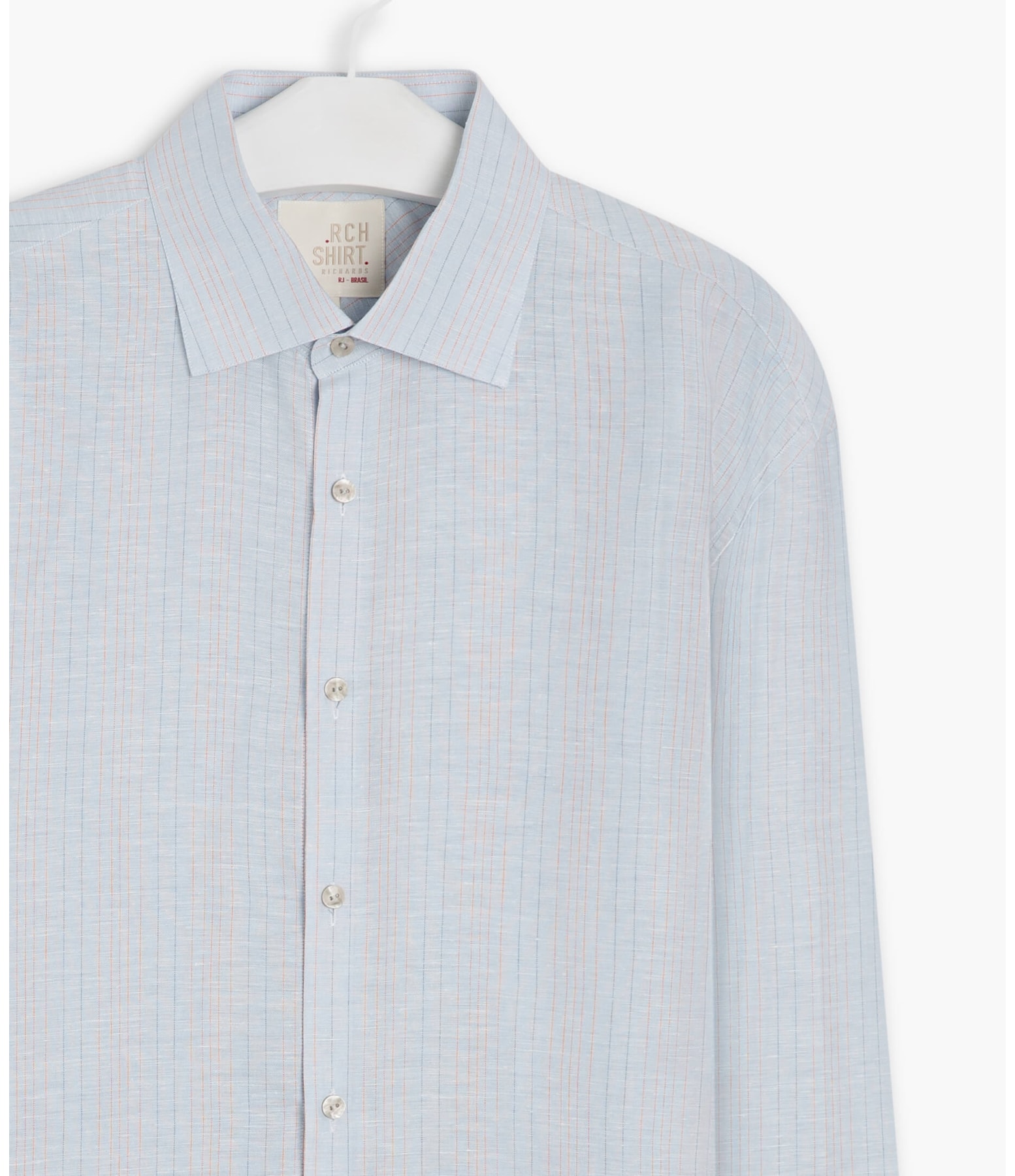 Camisa Linho  Miro Azul Bic