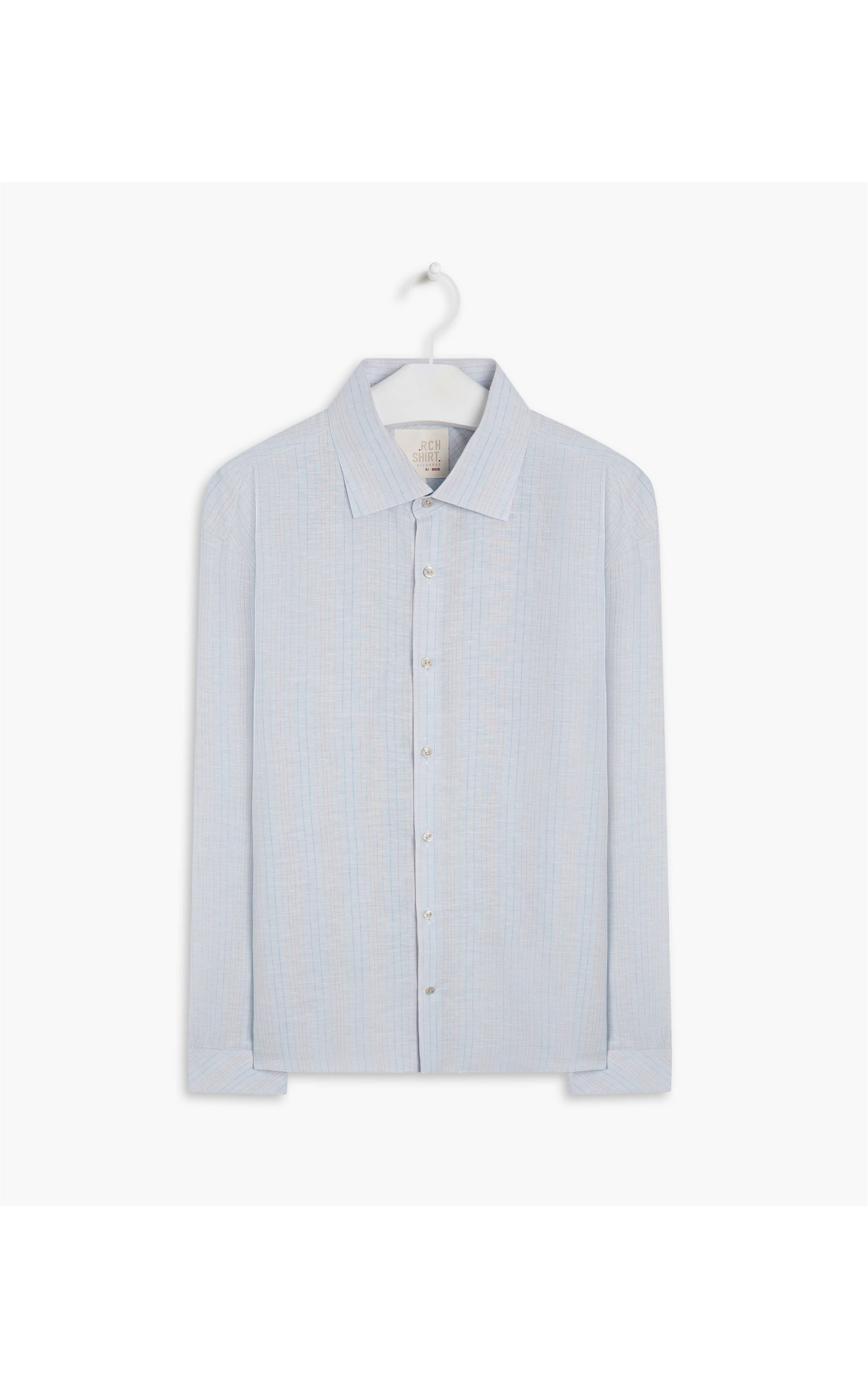 Camisa Linho  Miro Azul Bic