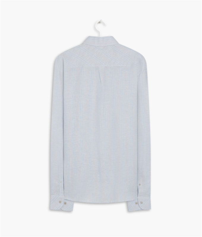 Camisa Linho  Miro Azul Bic