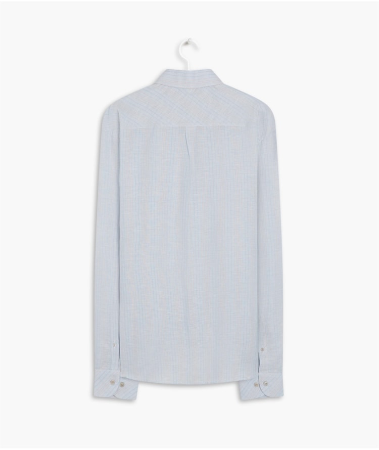 Camisa Linho  Miro Azul Bic