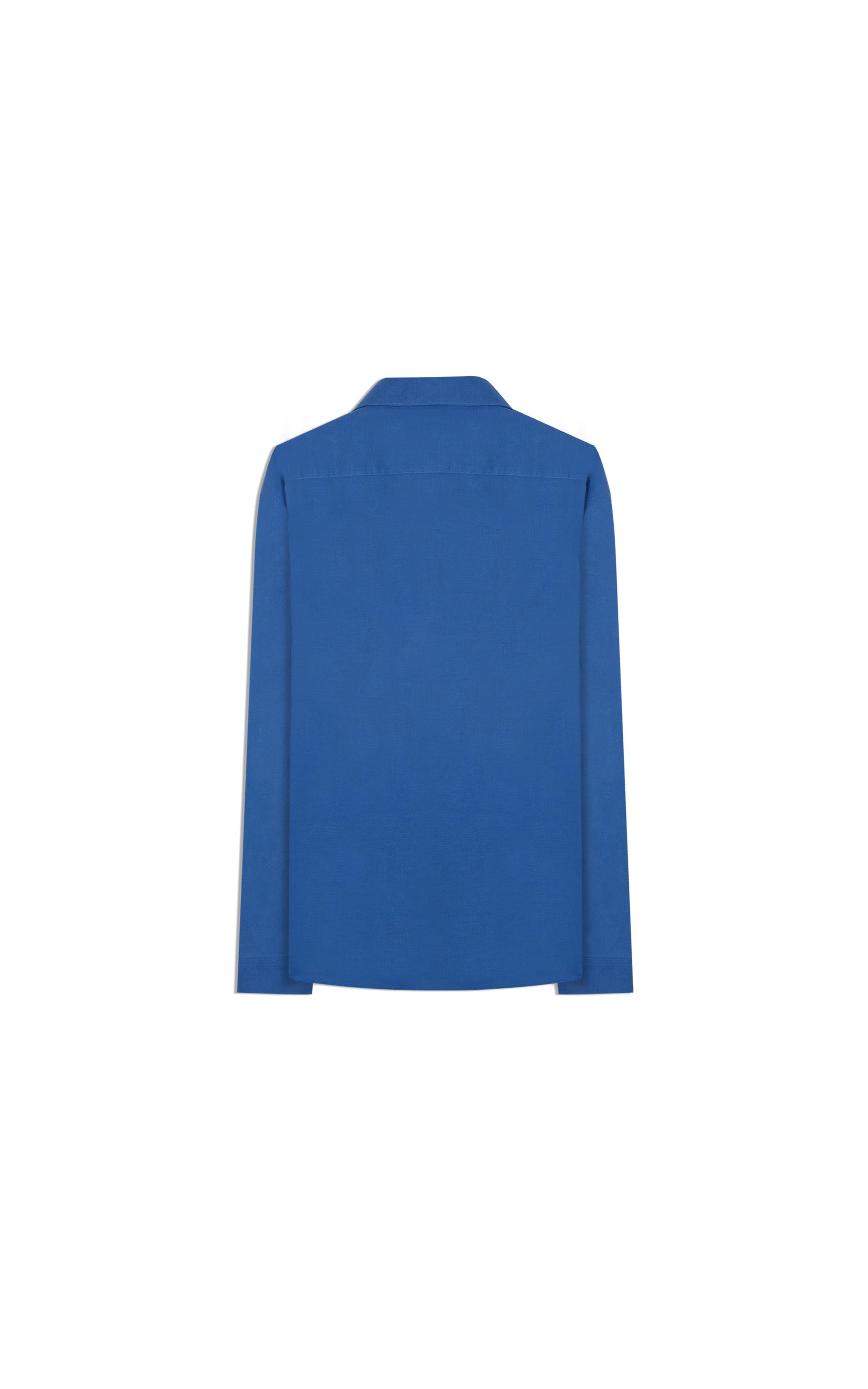 Camisa Linho  Ml Blue
