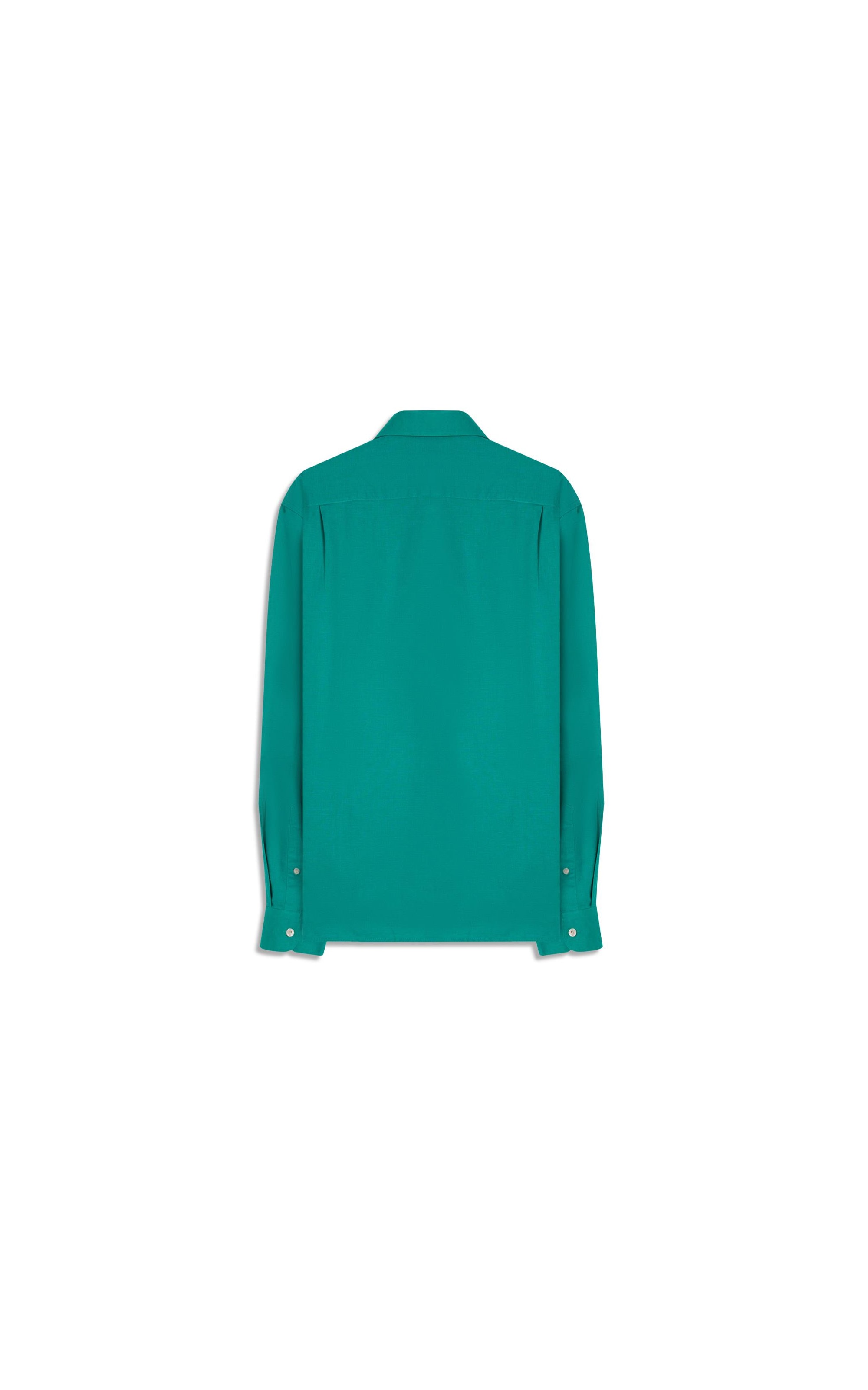 Camisa Linho  Ml Esmeralda