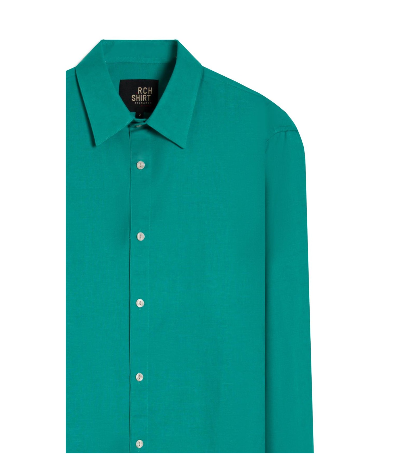 Camisa Linho  Ml Esmeralda