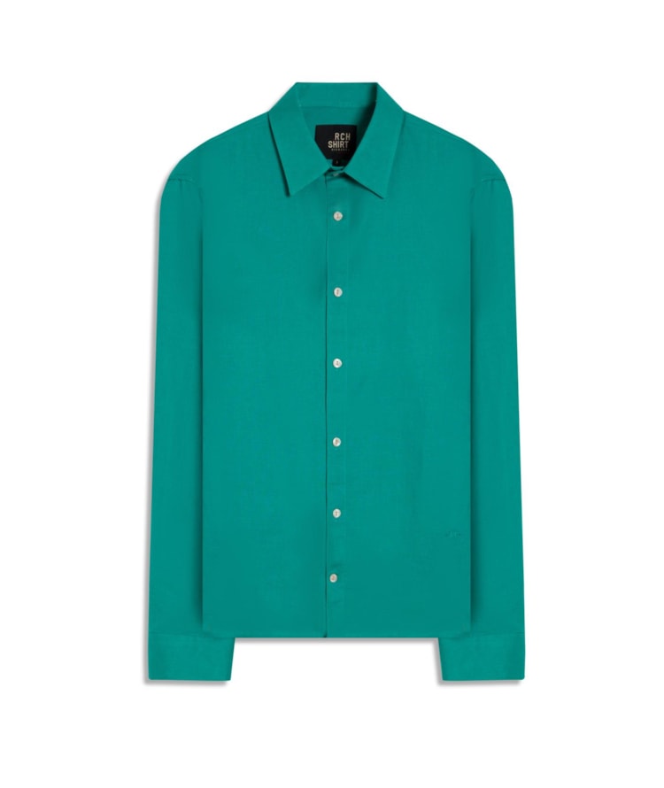 Camisa Linho  Ml Esmeralda