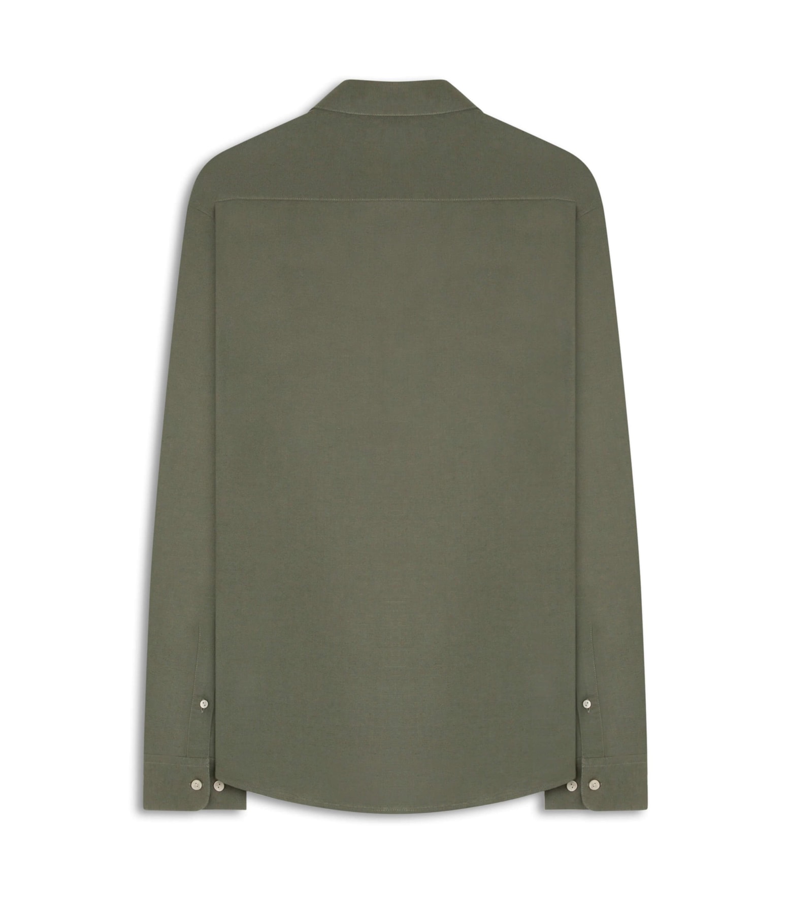 Camisa Linho Ml Verde Army