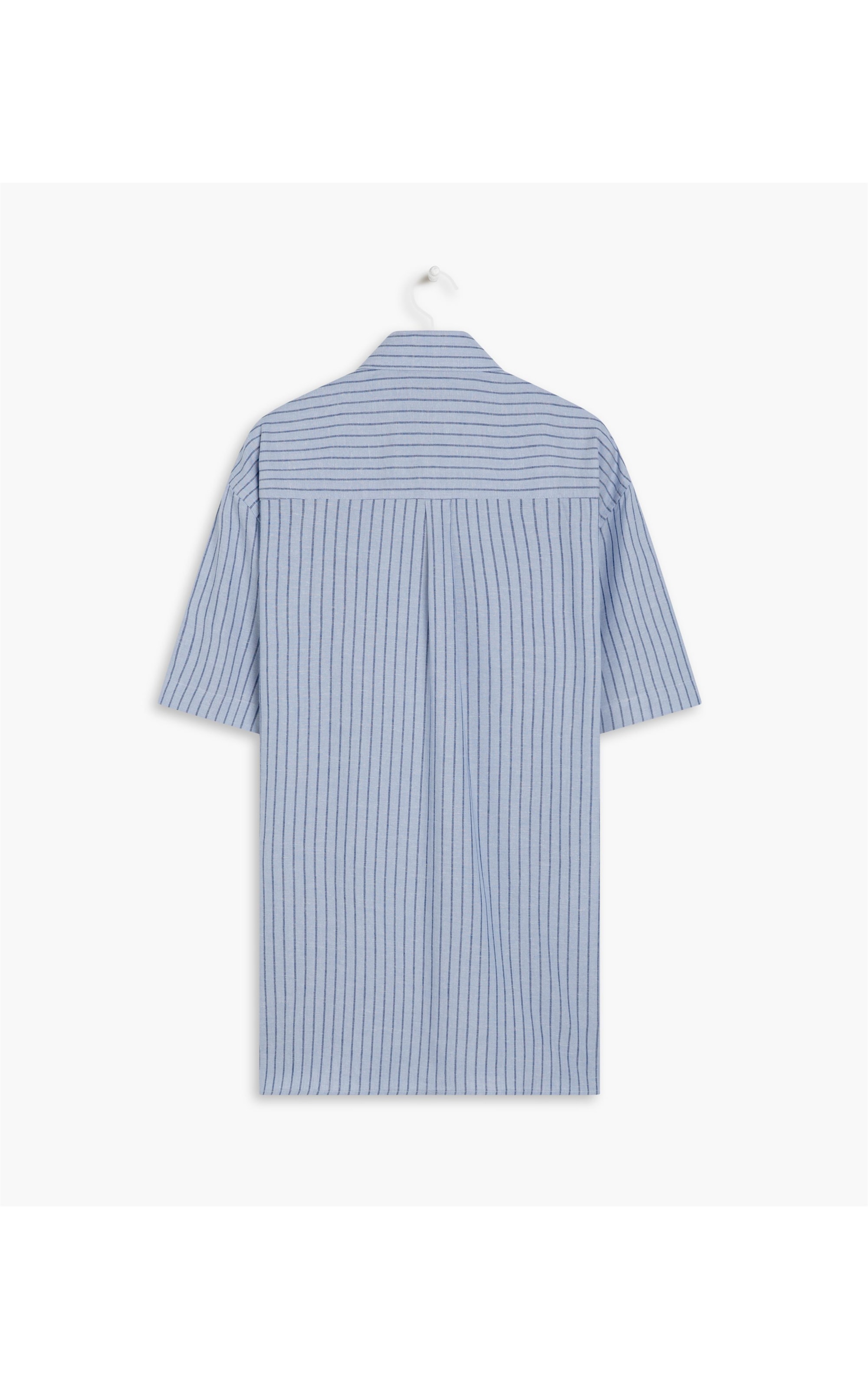 Camisa Linho  Moorea Mc Masculino Azul Claro