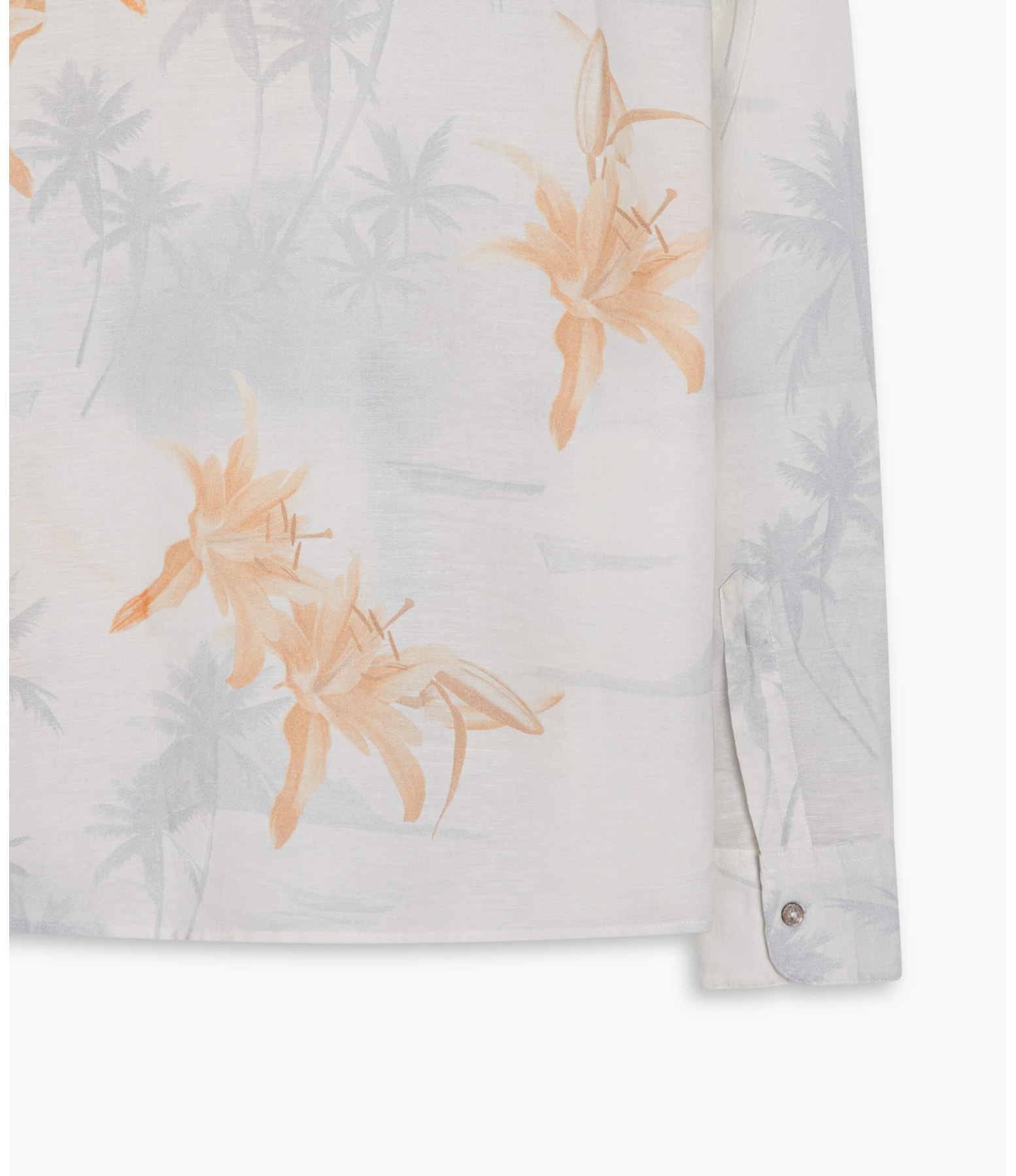 Camisa Linho  Napier Ilha Azul Bic