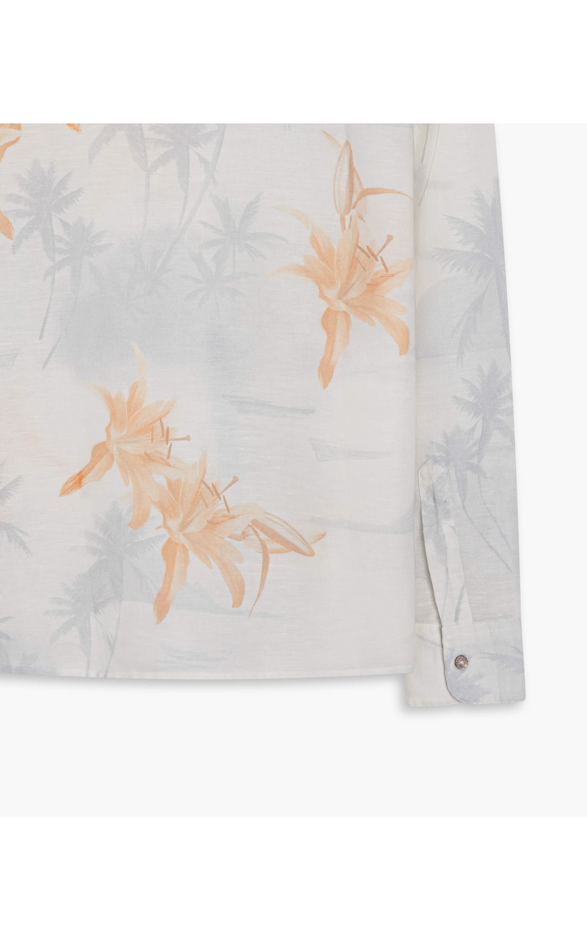 Camisa Linho  Napier Ilha Azul Bic
