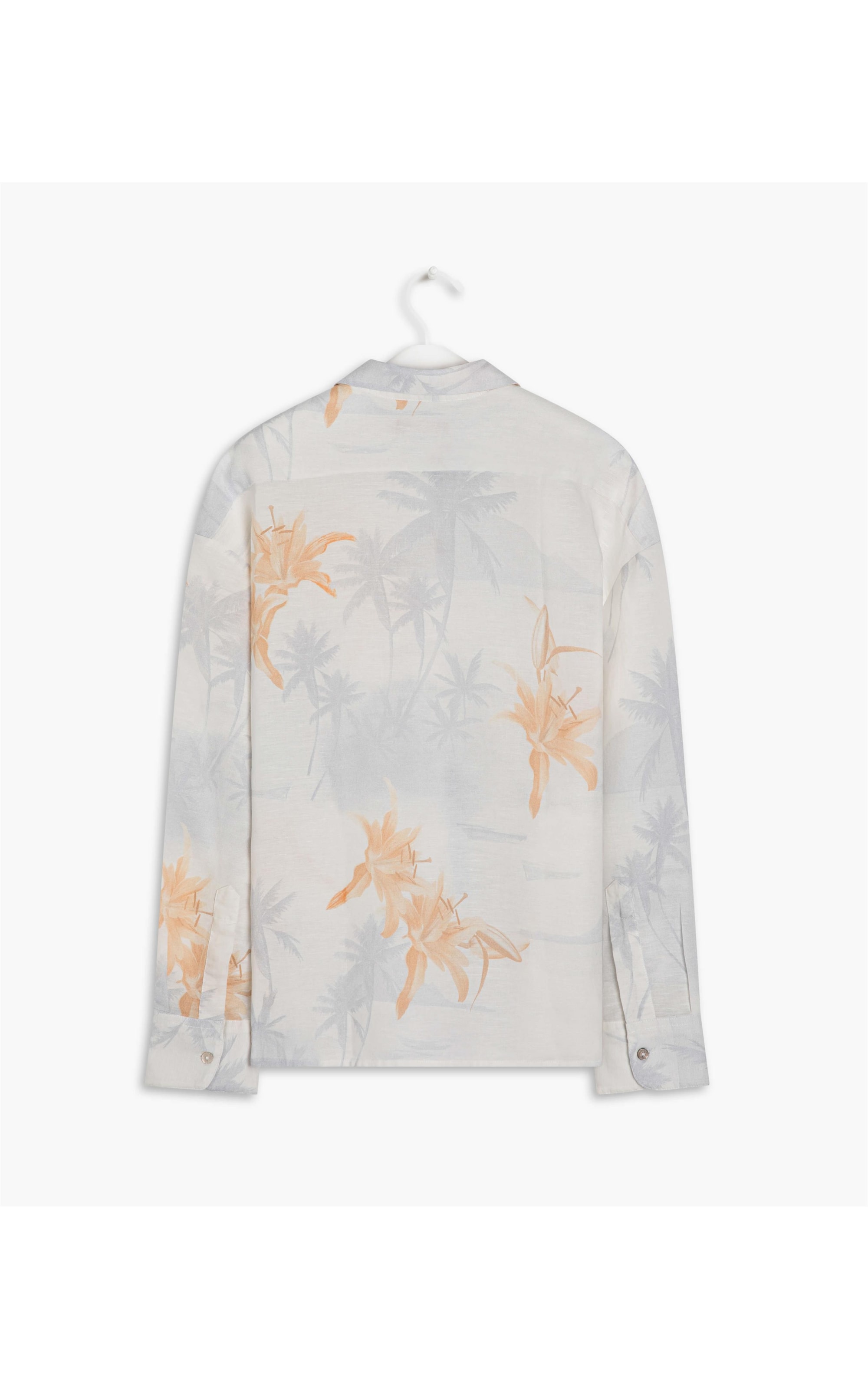 Camisa Linho  Napier Ilha Azul Bic