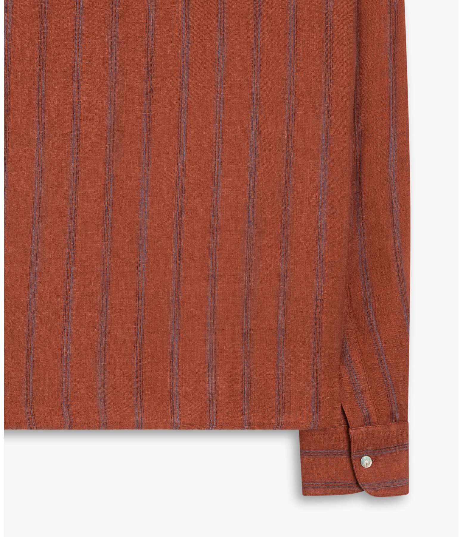 Camisa Linho  Napier Vinho
