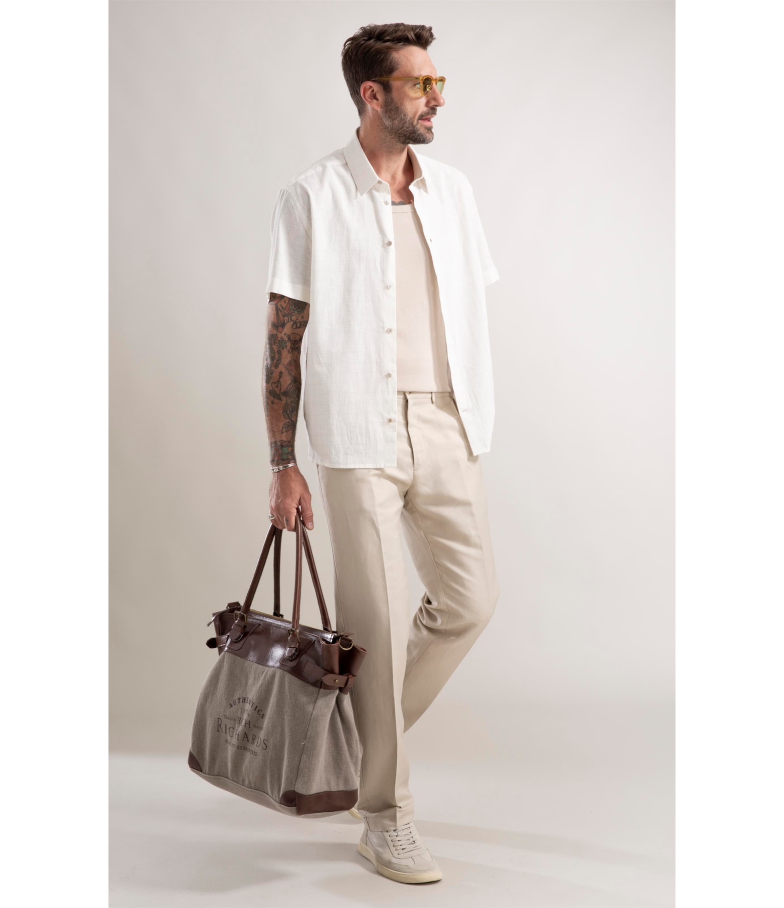 Camisa Linho Natural