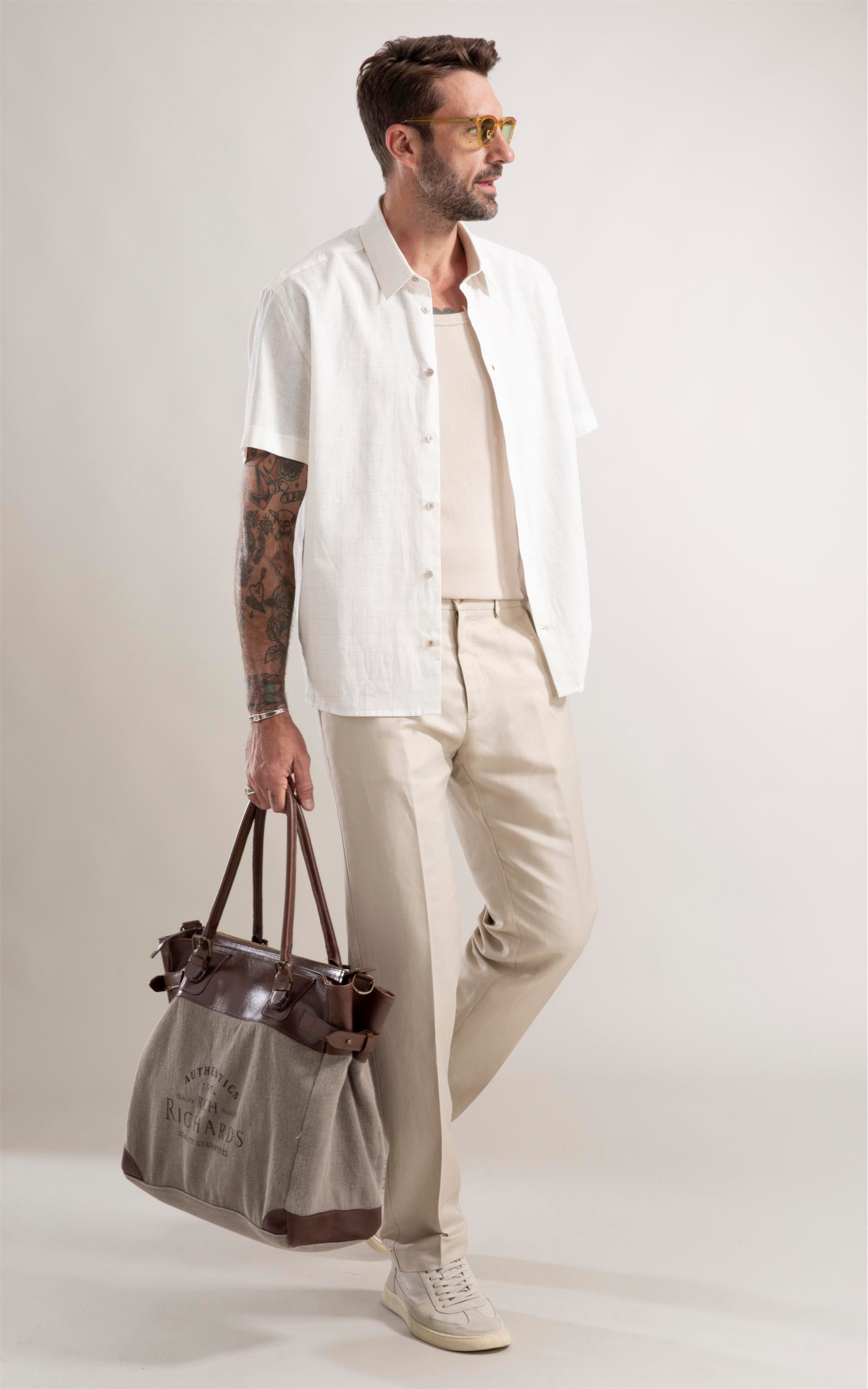 Camisa Linho Natural