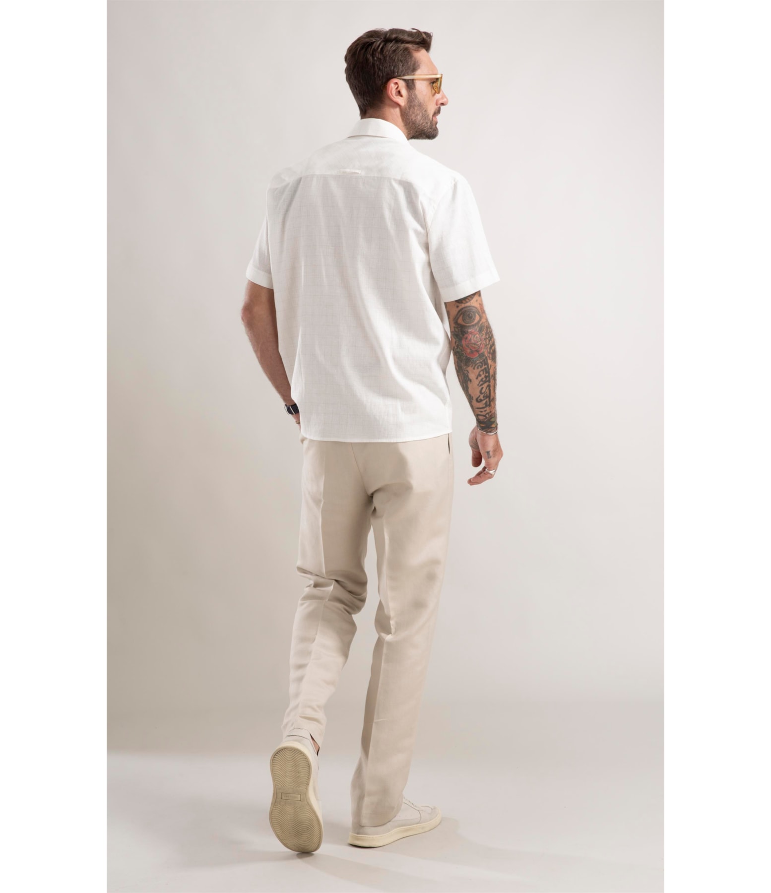 Camisa Linho Natural