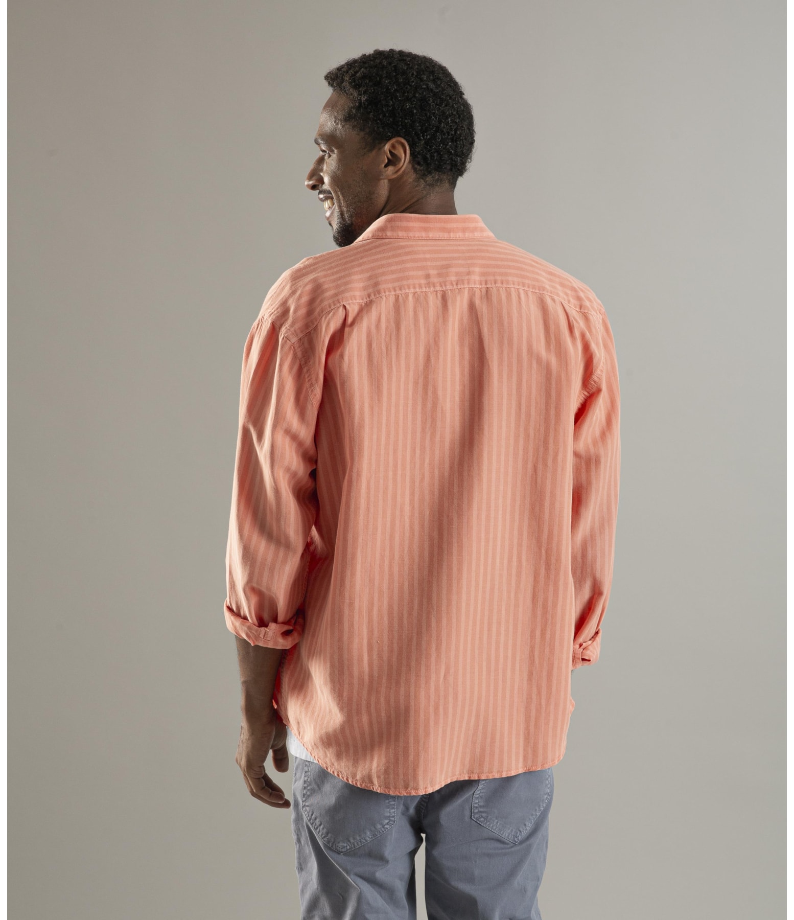 Camisa Linho  Nestor Salmao