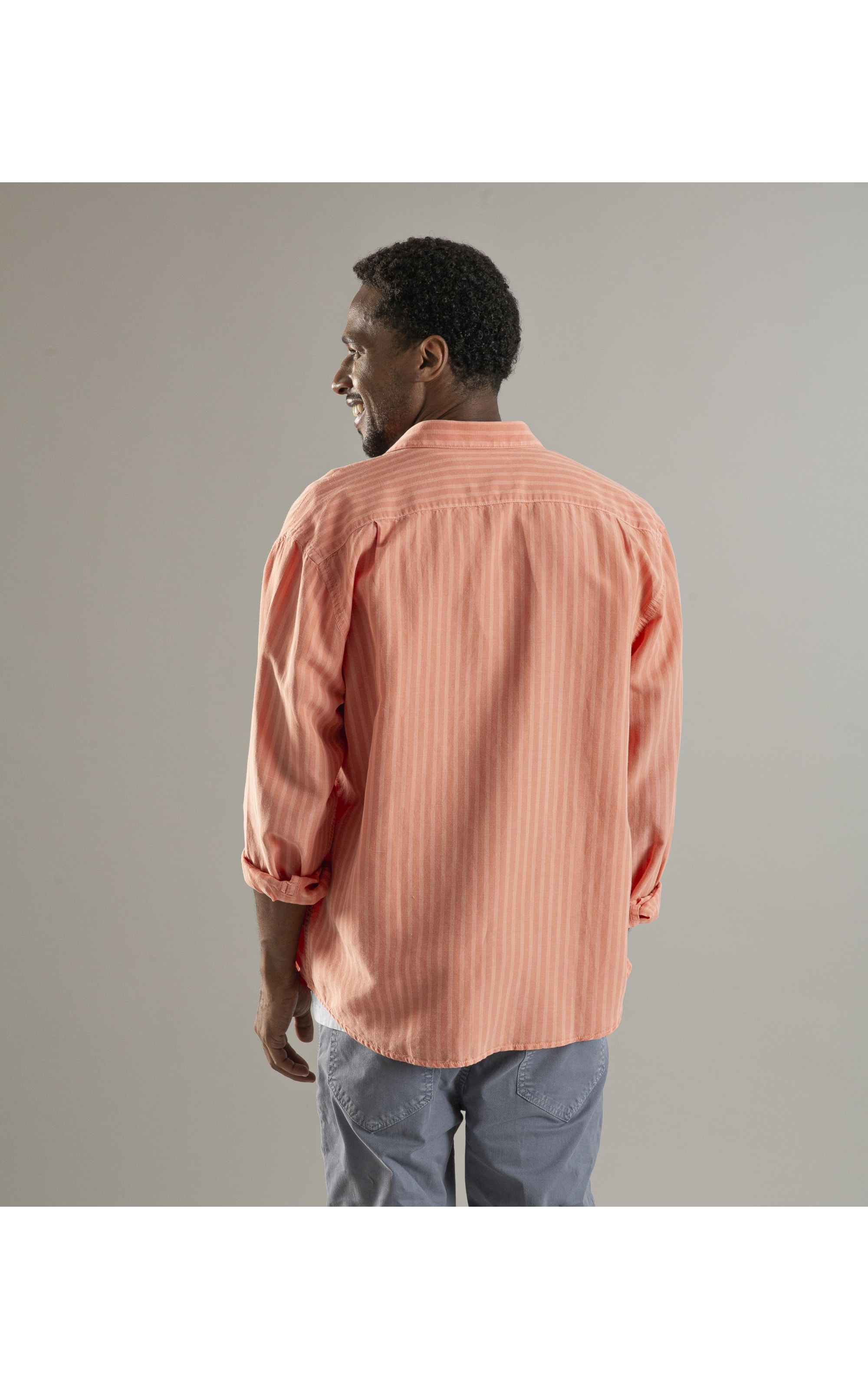 Camisa Linho  Nestor Salmao