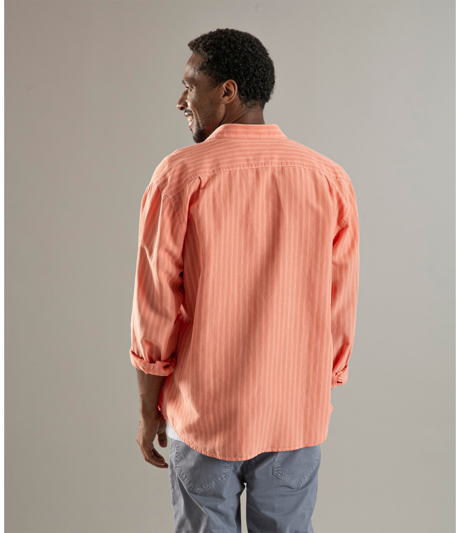 Camisa Linho  Nestor Salmao