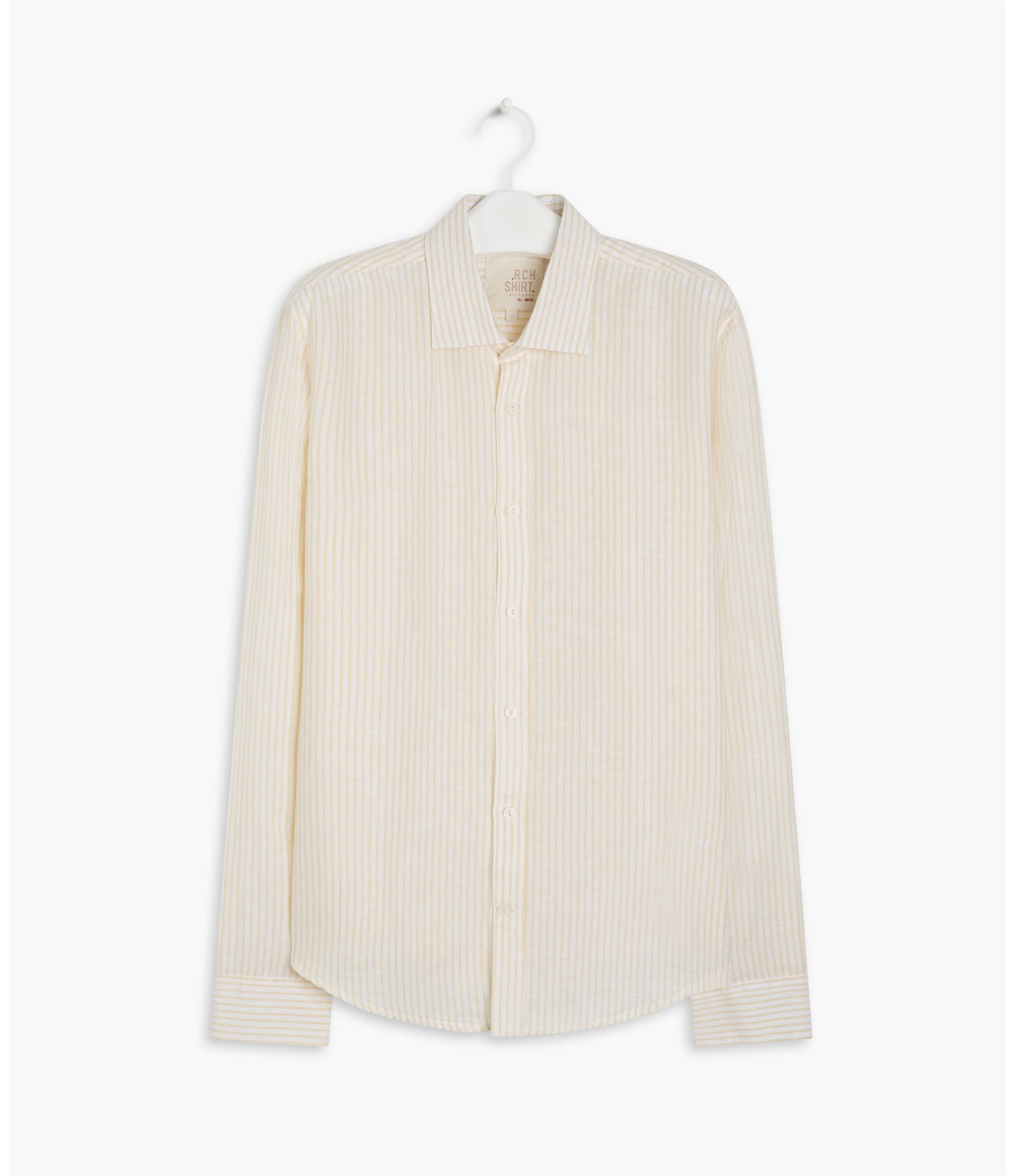 Camisa Linho  Nicolas Amarelo