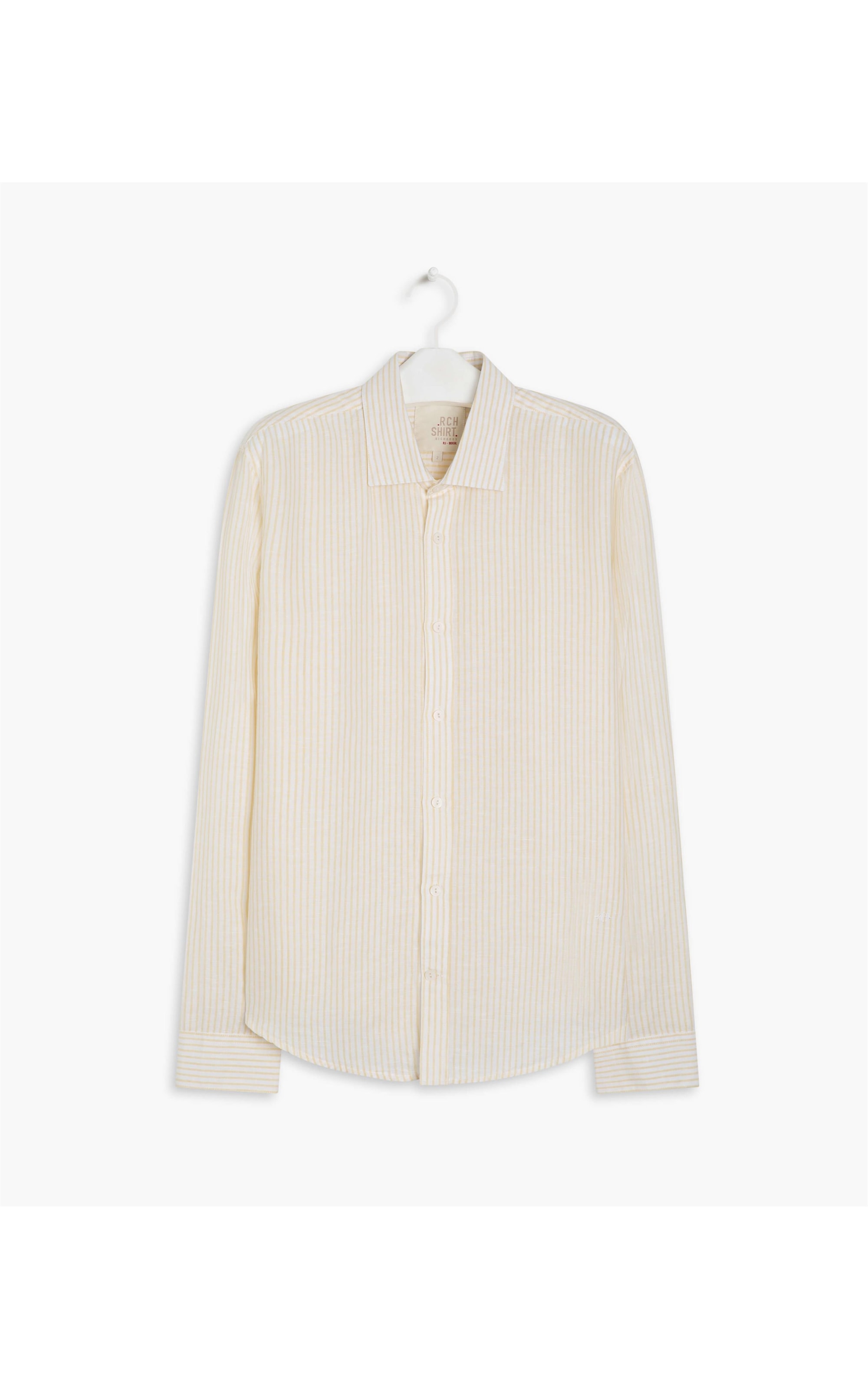 Camisa Linho  Nicolas Amarelo
