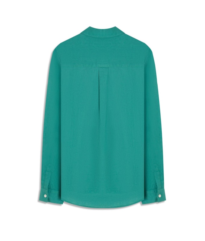 Camisa Linho  Nina High Green