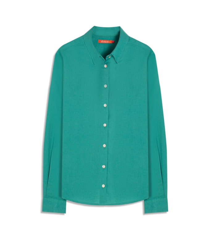 Camisa Linho  Nina High Green
