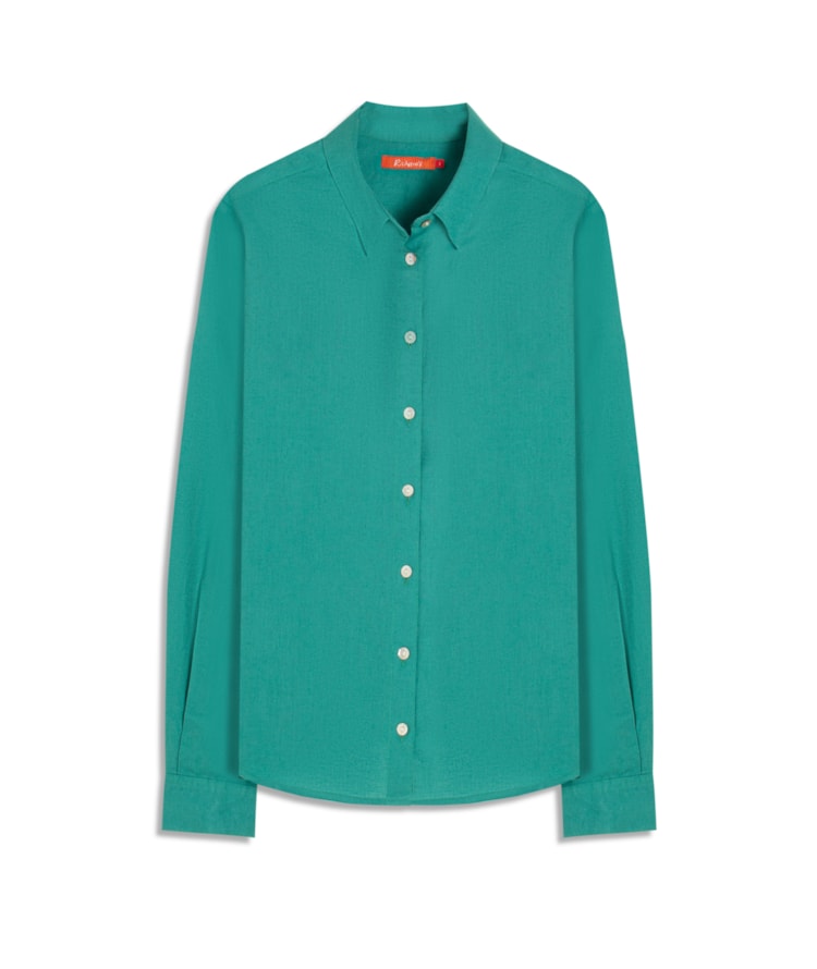Camisa Linho  Nina High Green