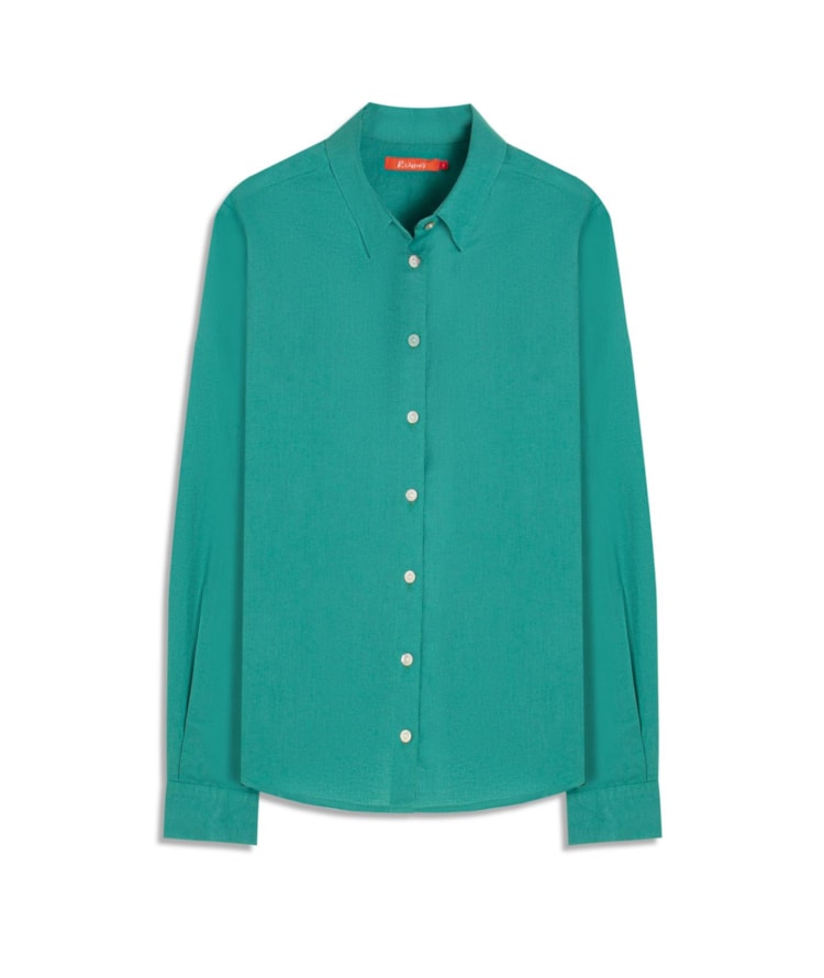 Camisa Linho  Nina High Green