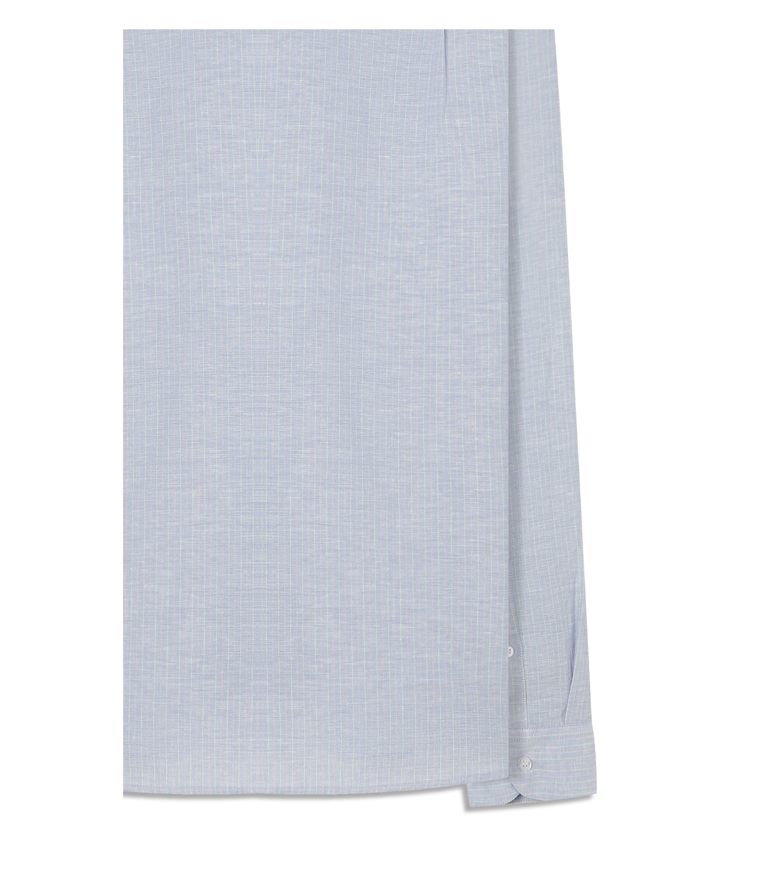 Camisa Linho  Oasis Ml Azul Claro