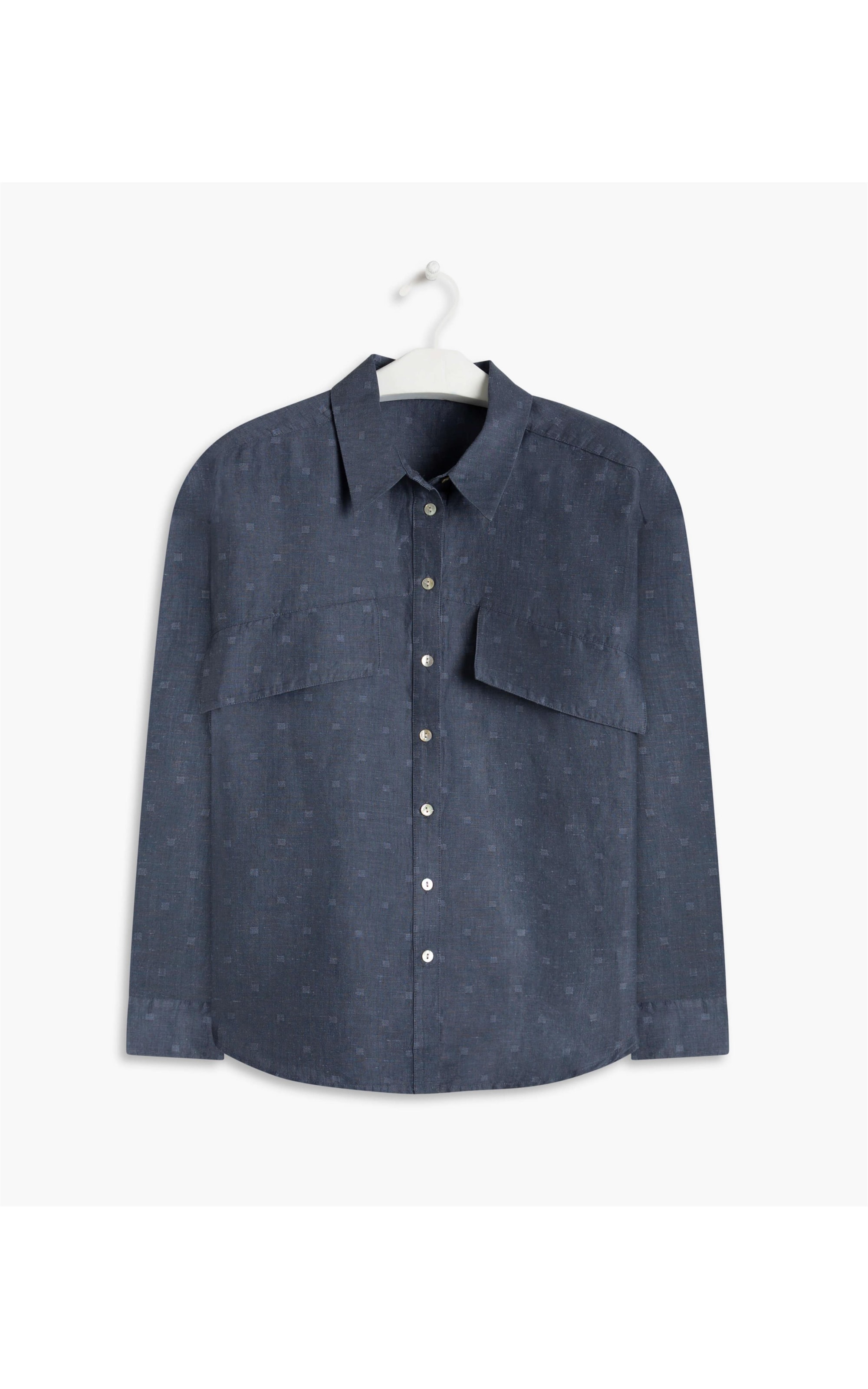 Camisa Linho  Odara Azul Bic