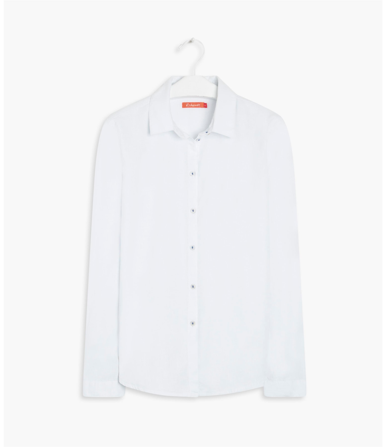 Camisa Linho  Orla Gd Ml Branco