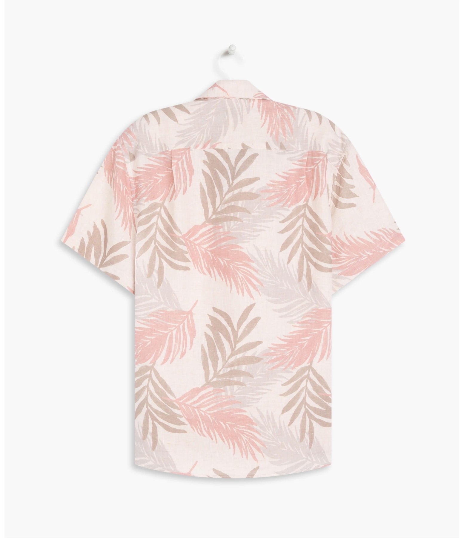 Camisa Linho  Palm Leaves Estampas Mc Rosê