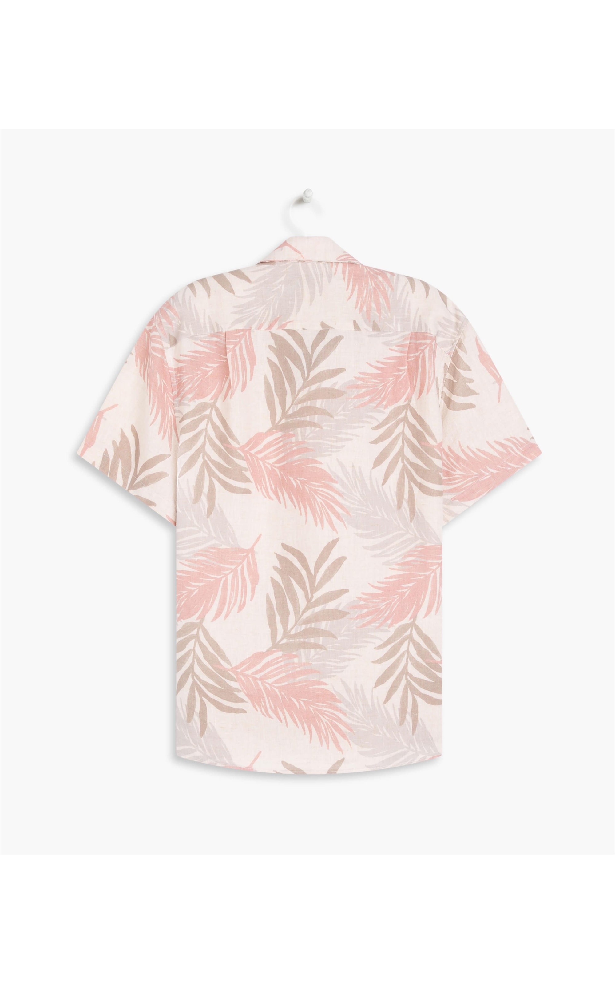 Camisa Linho  Palm Leaves Estampas Mc Rosê
