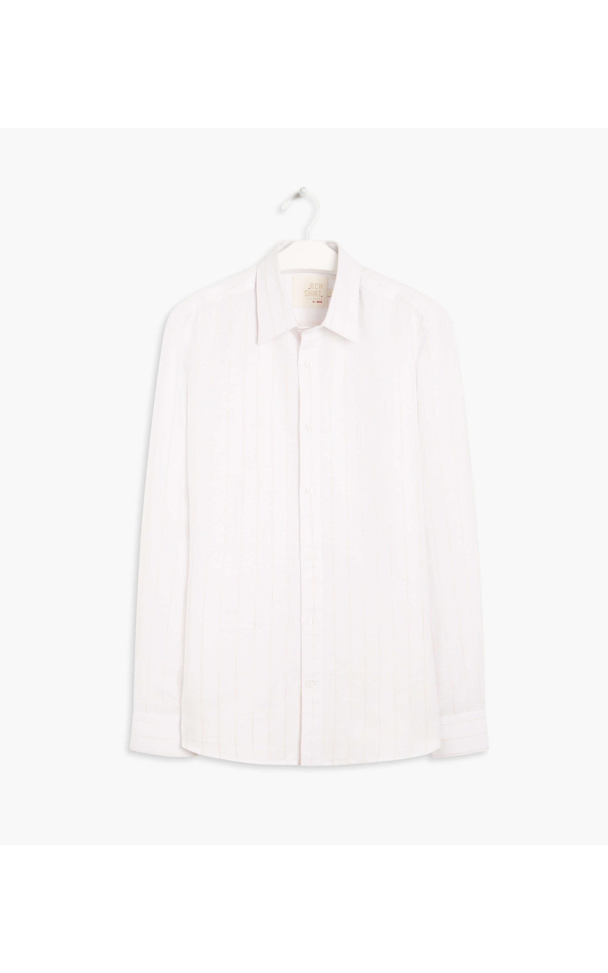 Camisa Linho  Paul Listrada Ml Amarelo