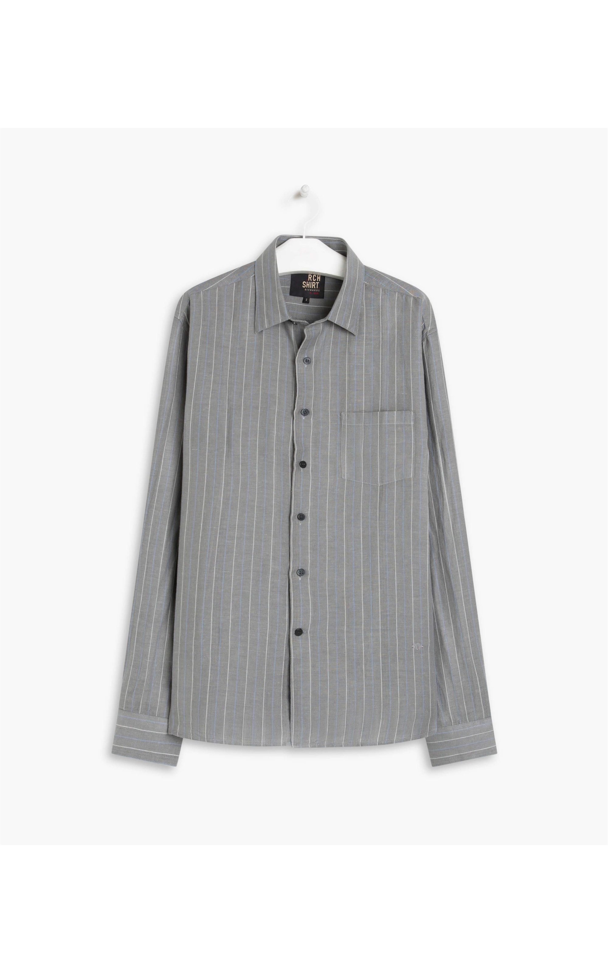 Camisa Linho  Peterson Grafite