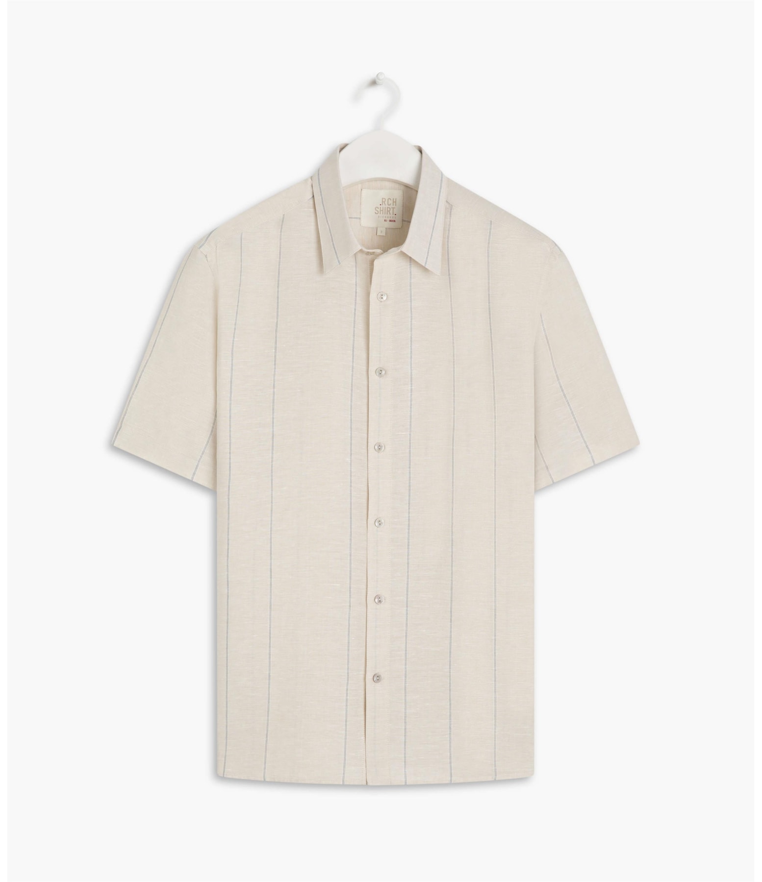 Camisa Linho  Piacenza Off White