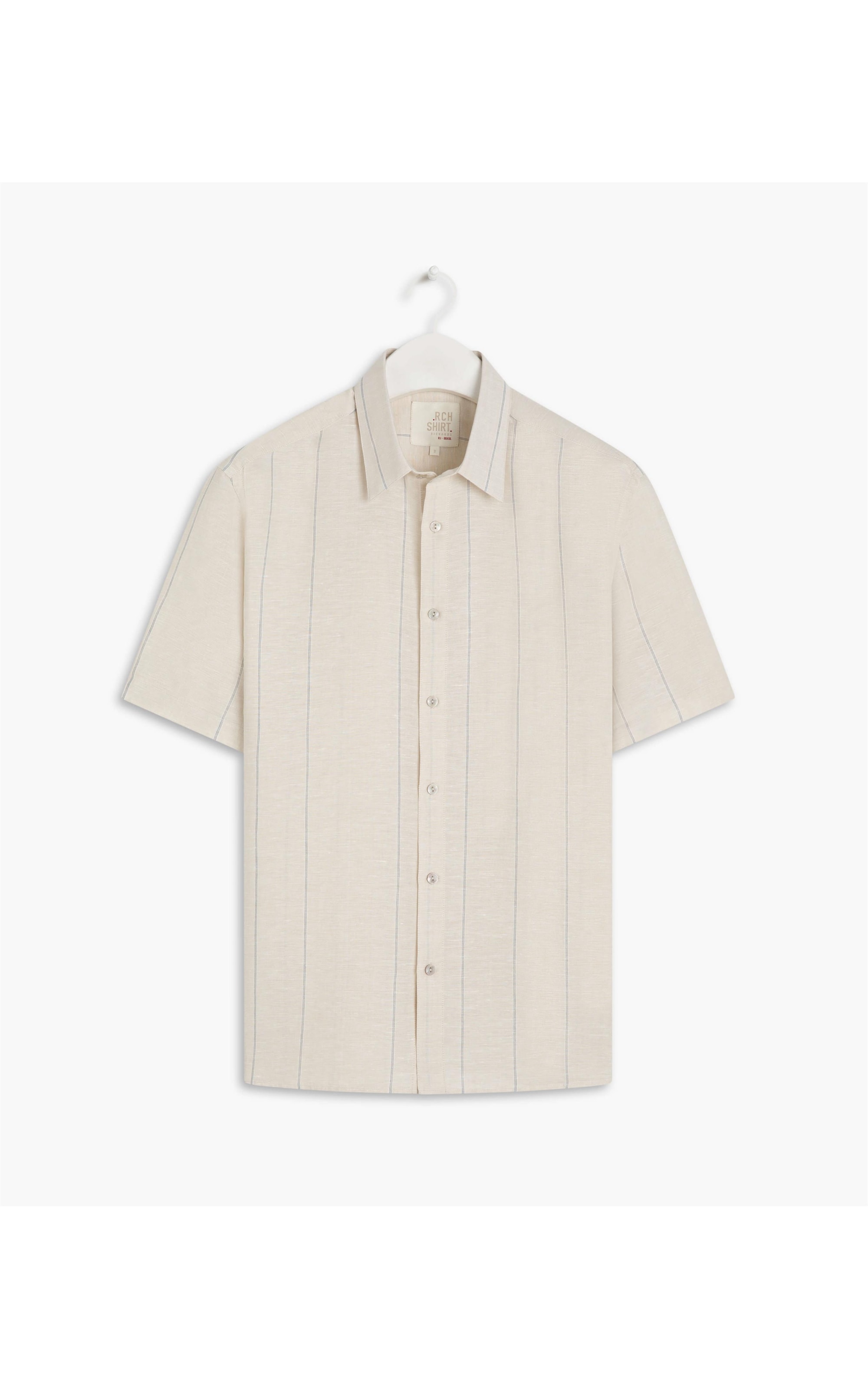Camisa Linho  Piacenza Off White
