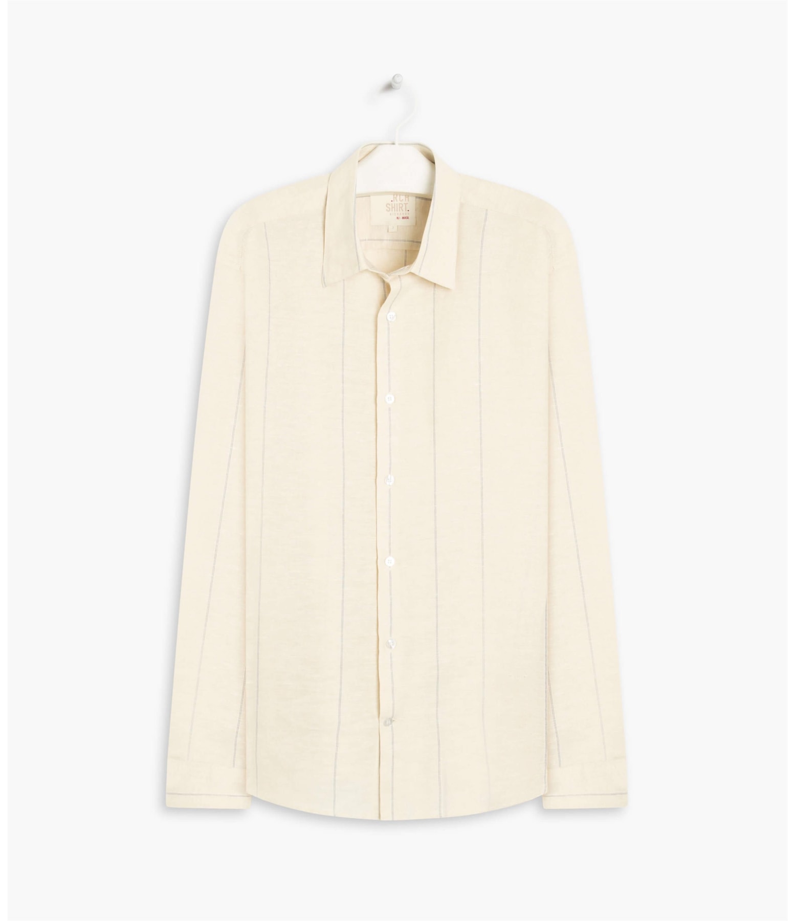 Camisa Linho  Piacenza Off White