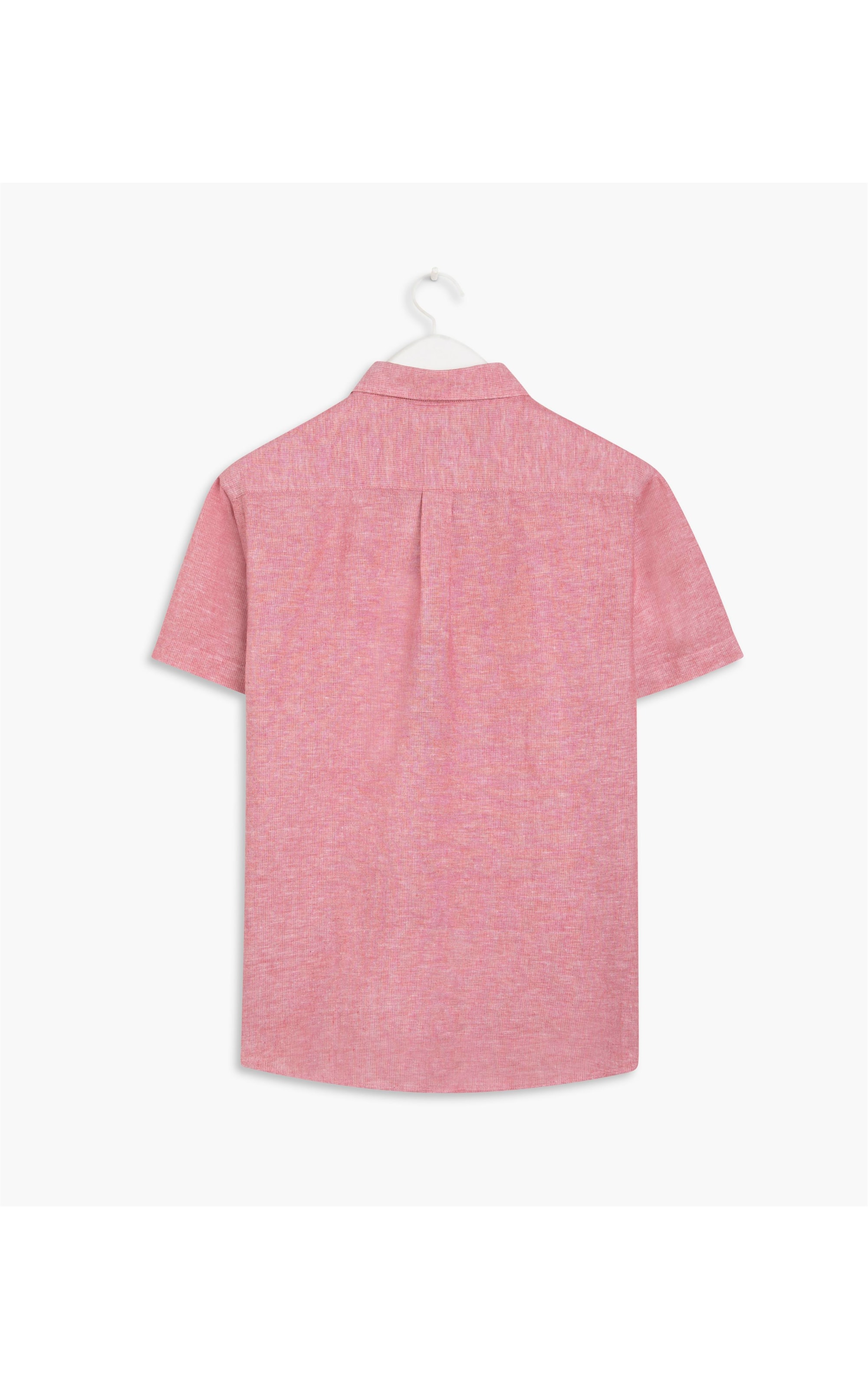 Camisa Linho  Pinhal Listrada Mc Vermelho