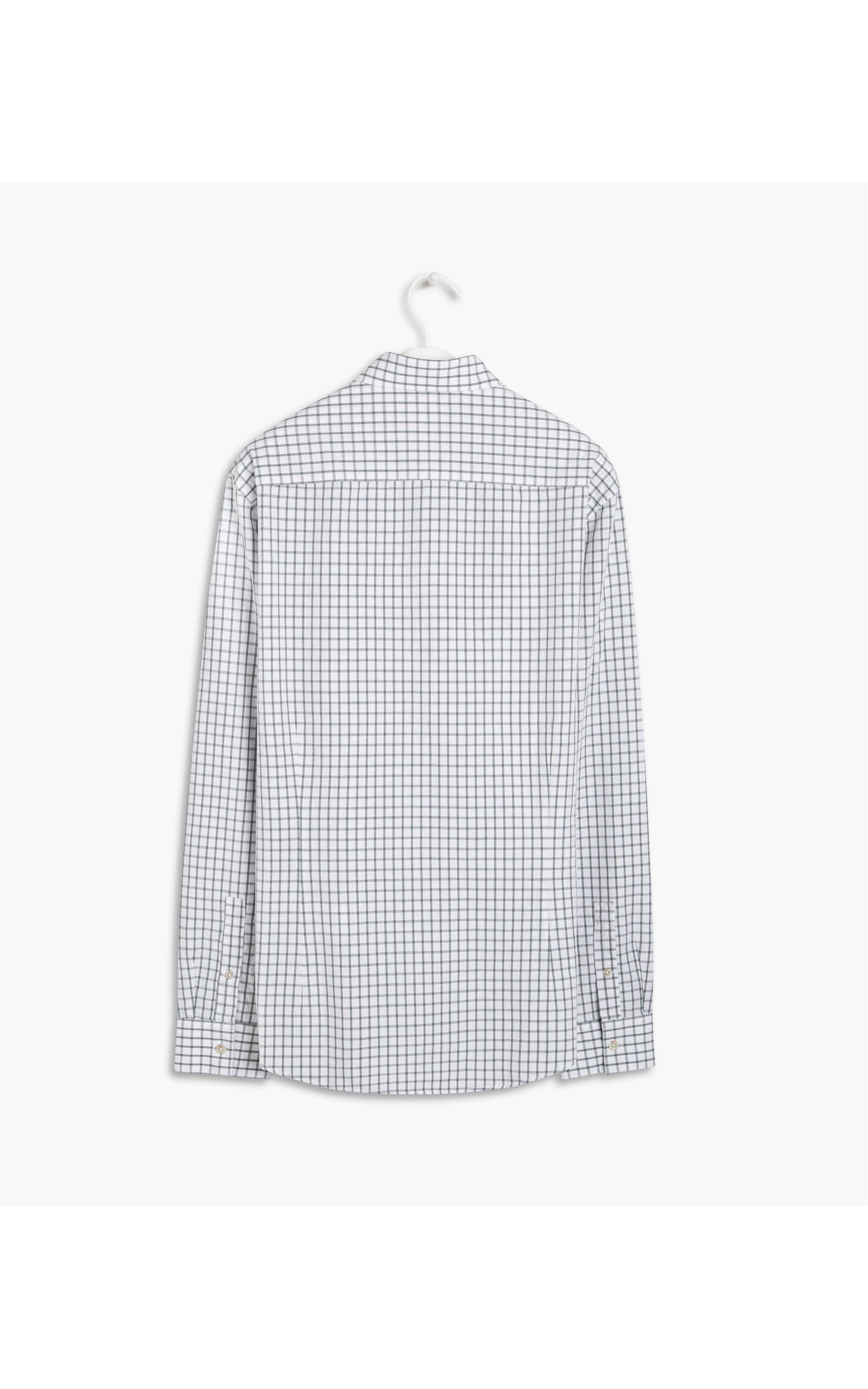 Camisa Linho  Pipo Xadrez Ml Verde Militar