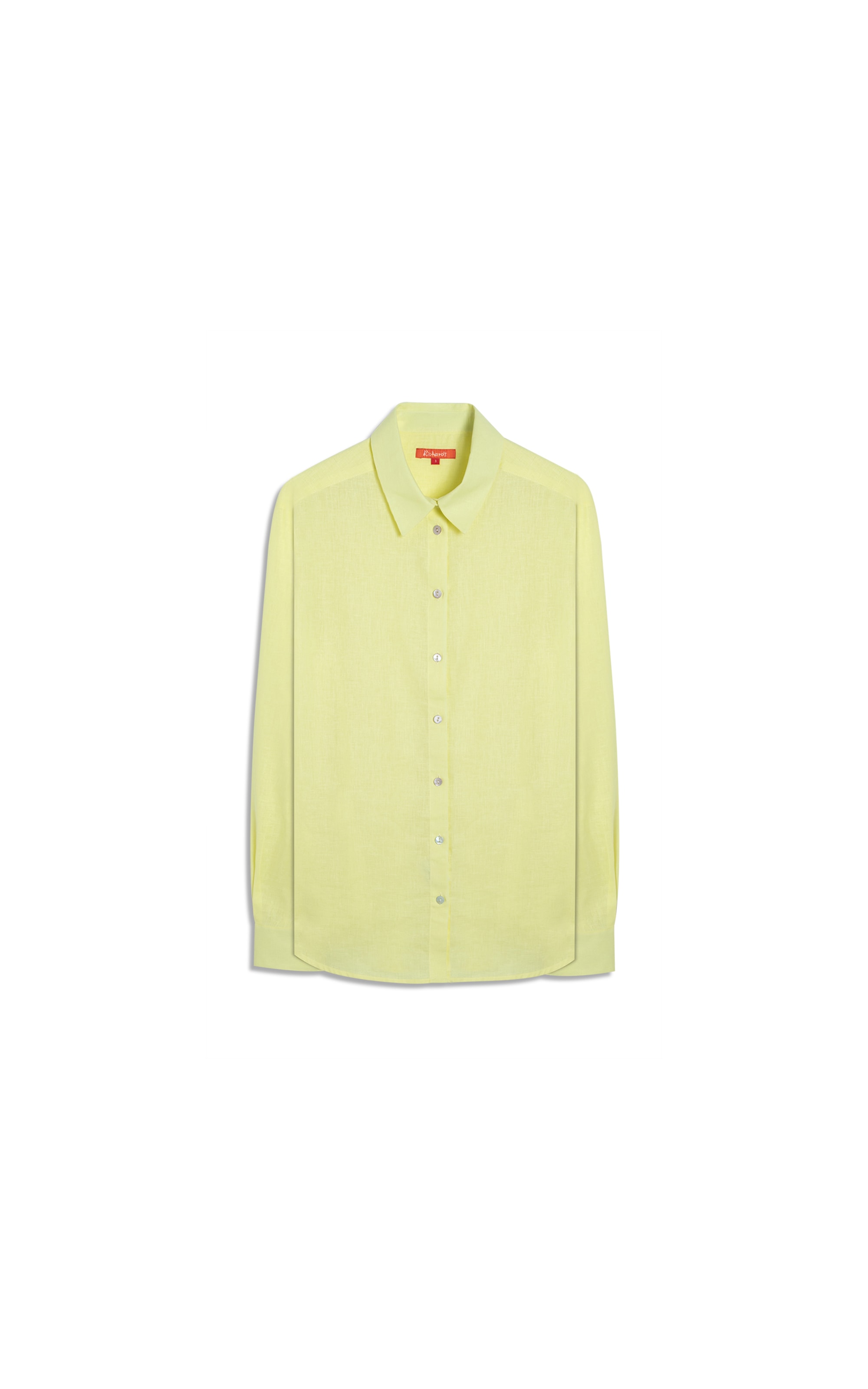 Camisa Linho  Piva Amarelo Limao